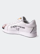 Shoe Casual PaintKing White View-5