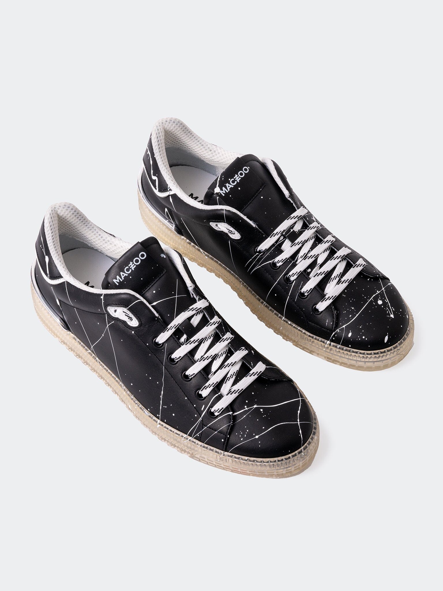 Perm Shoe Casual Transparent Black