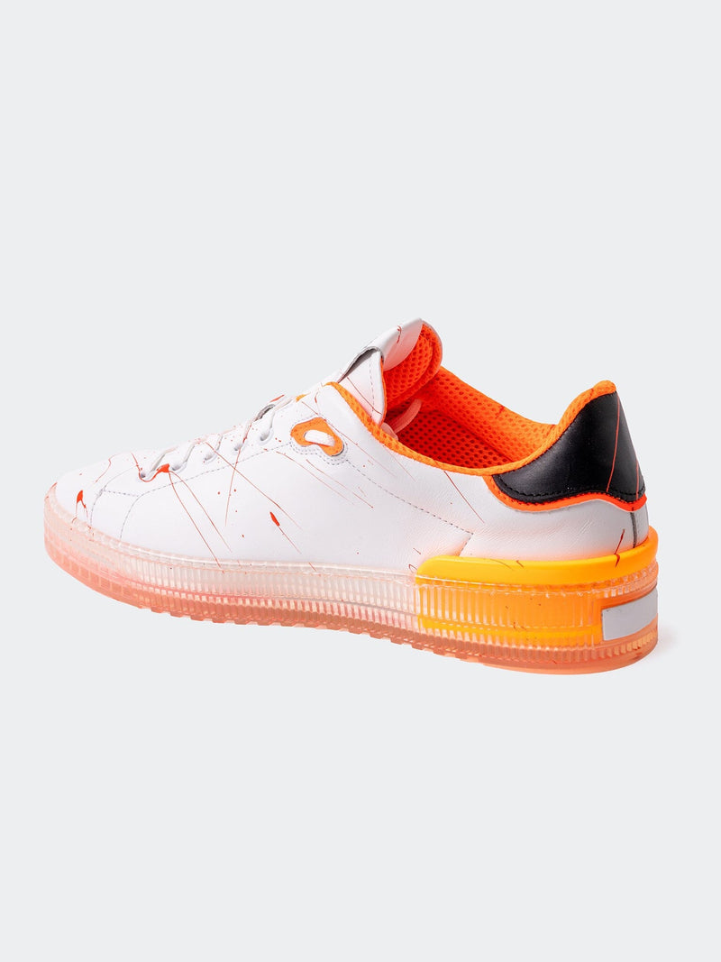 Shoe Casual Transparent Orange