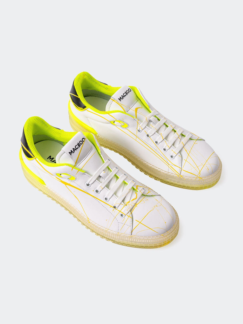 Shoe Casual Transparent Yellow