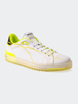 Shoe Casual Transparent Yellow View-3