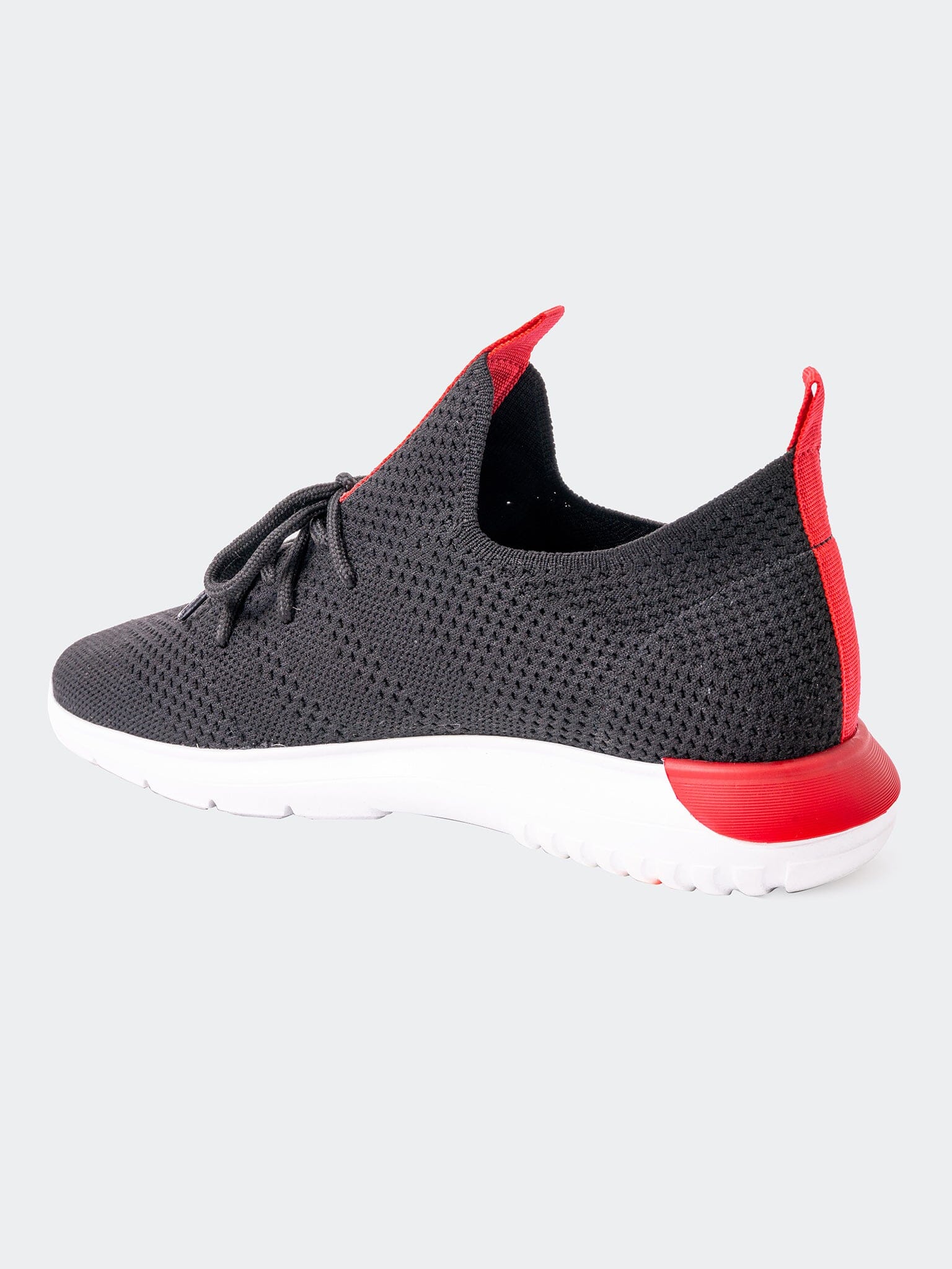 Casual Up Black Knit Shoes