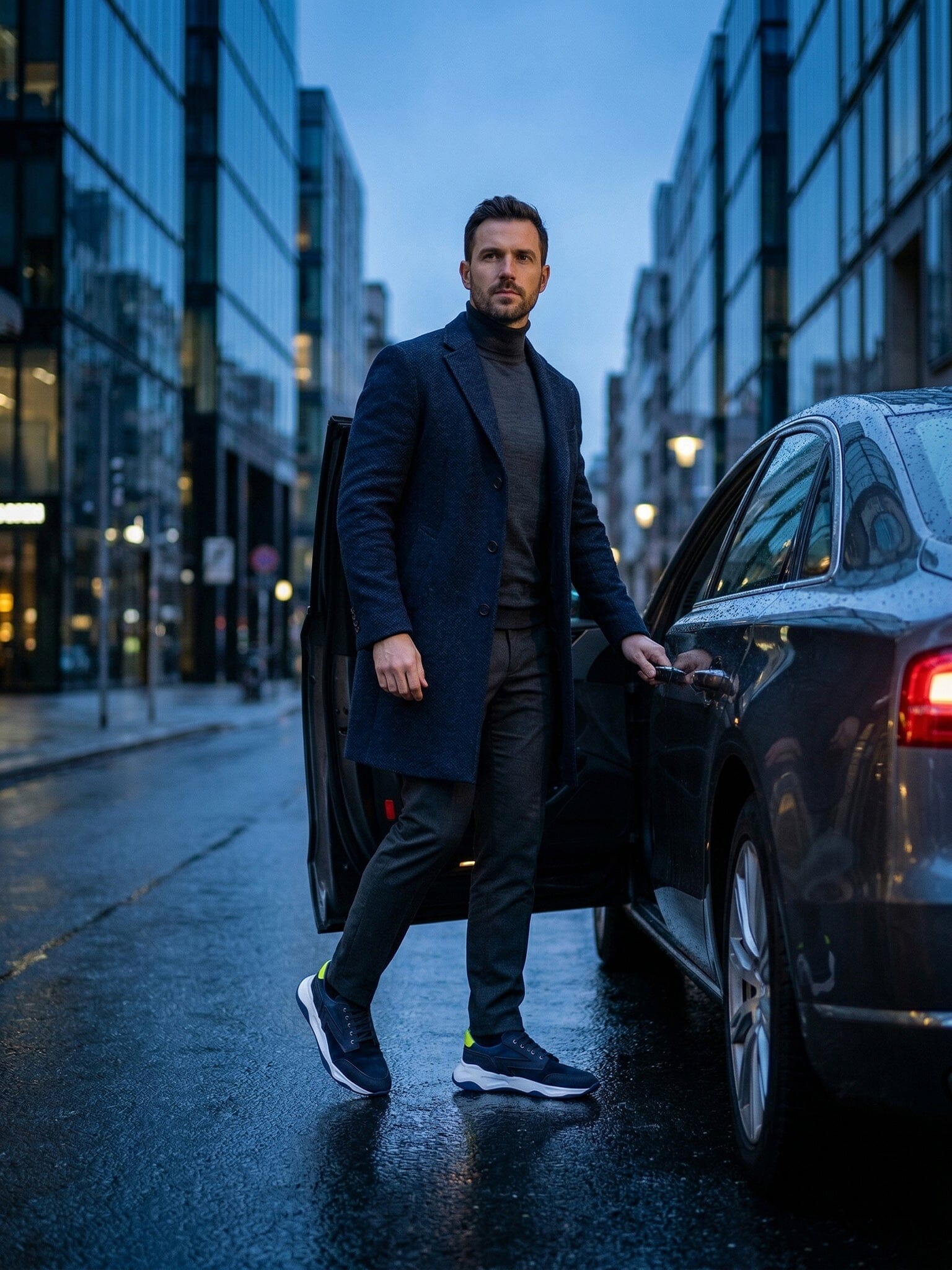 Casual Mover Navy Blue Shoe