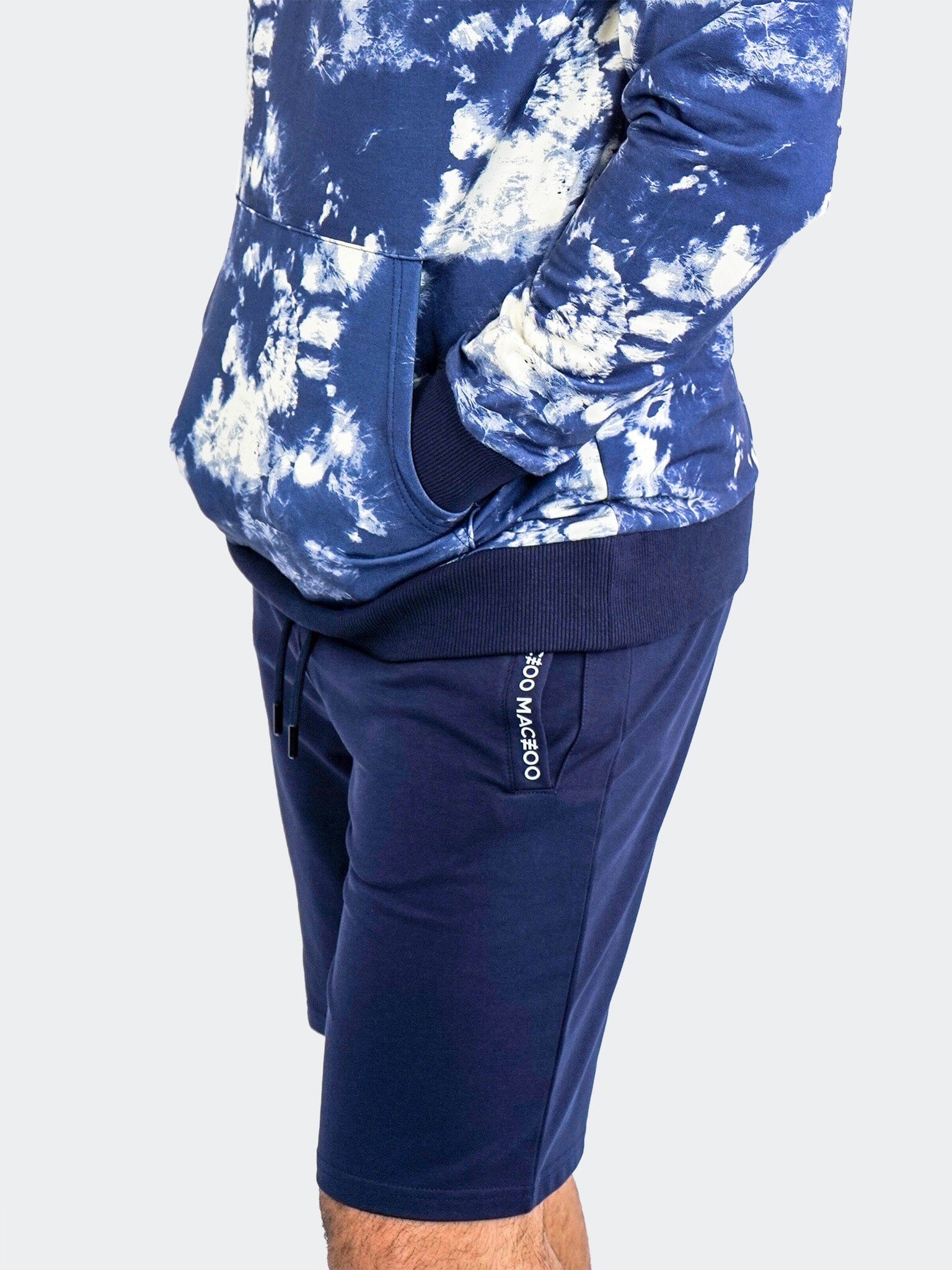 DyePanel Navy Blue Shorts