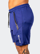 Shorts Shield Blue View-4