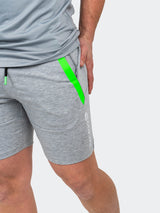 Shorts Shield Grey View-4