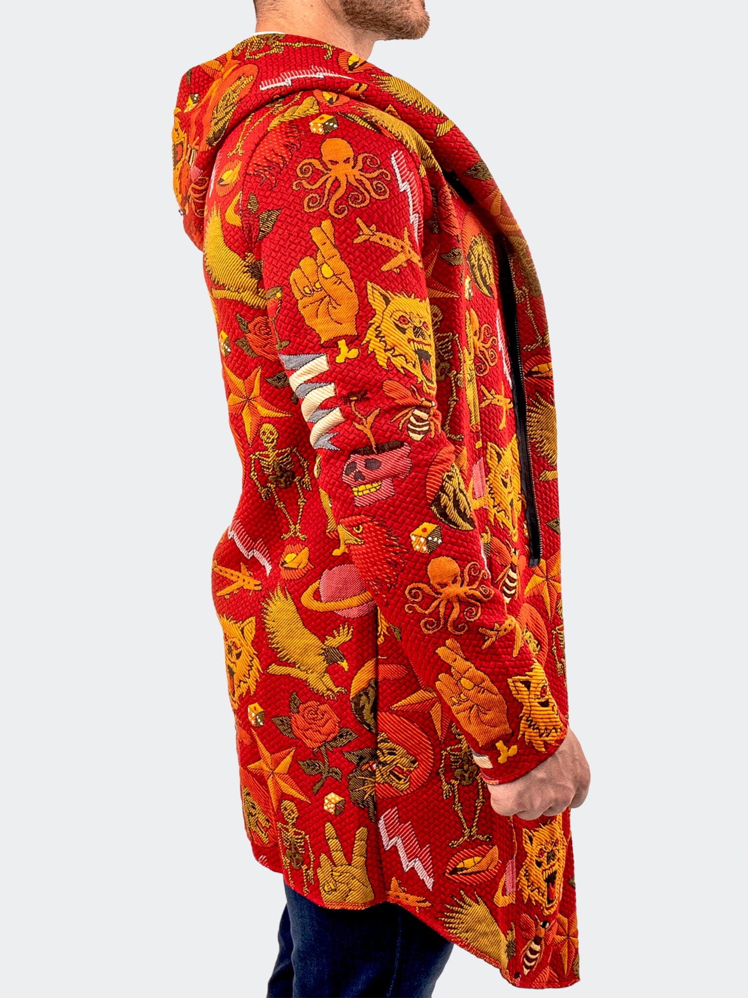 Skeleton Red Sport Coat