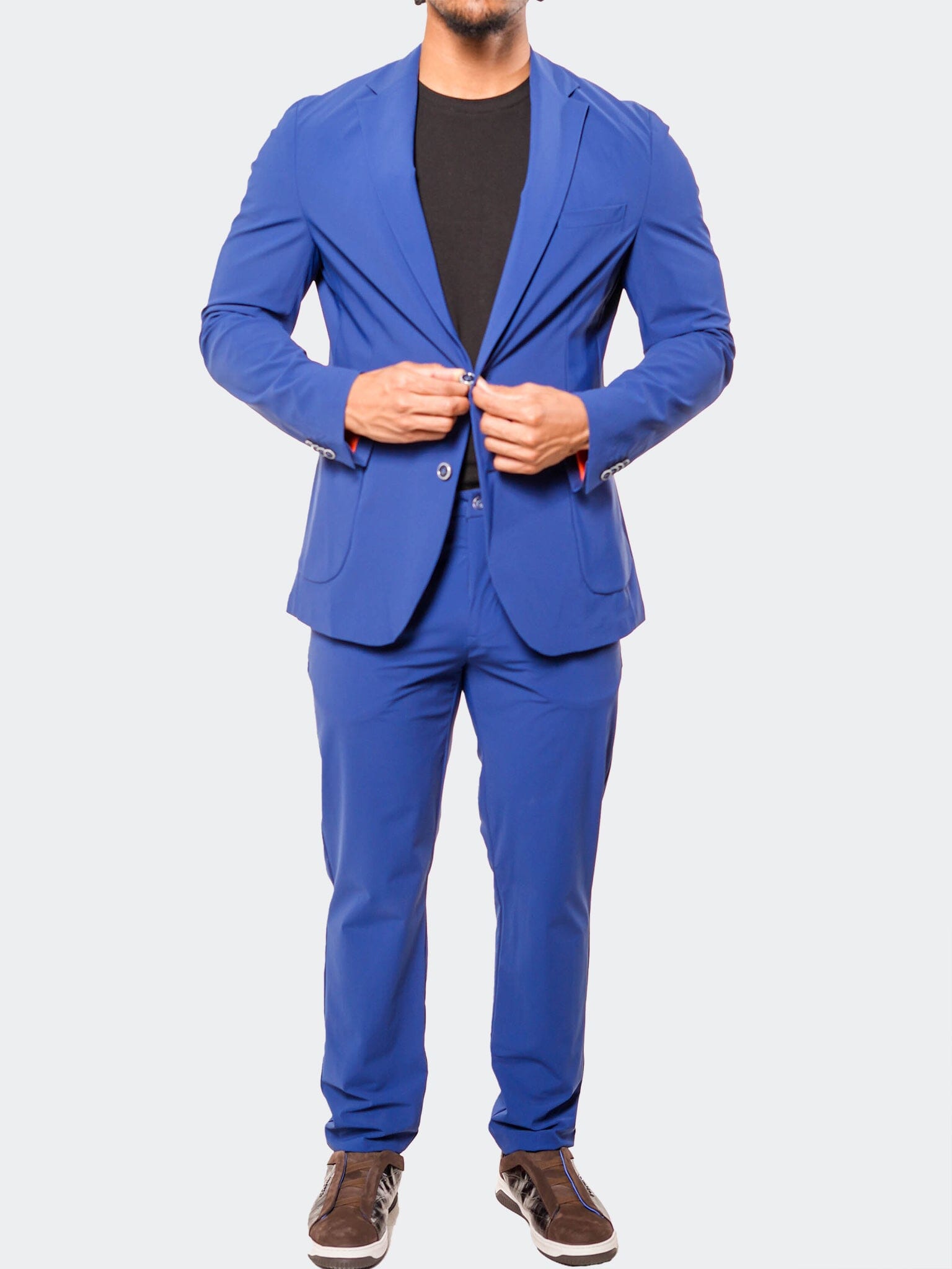 Azurite Dark Blue Suit