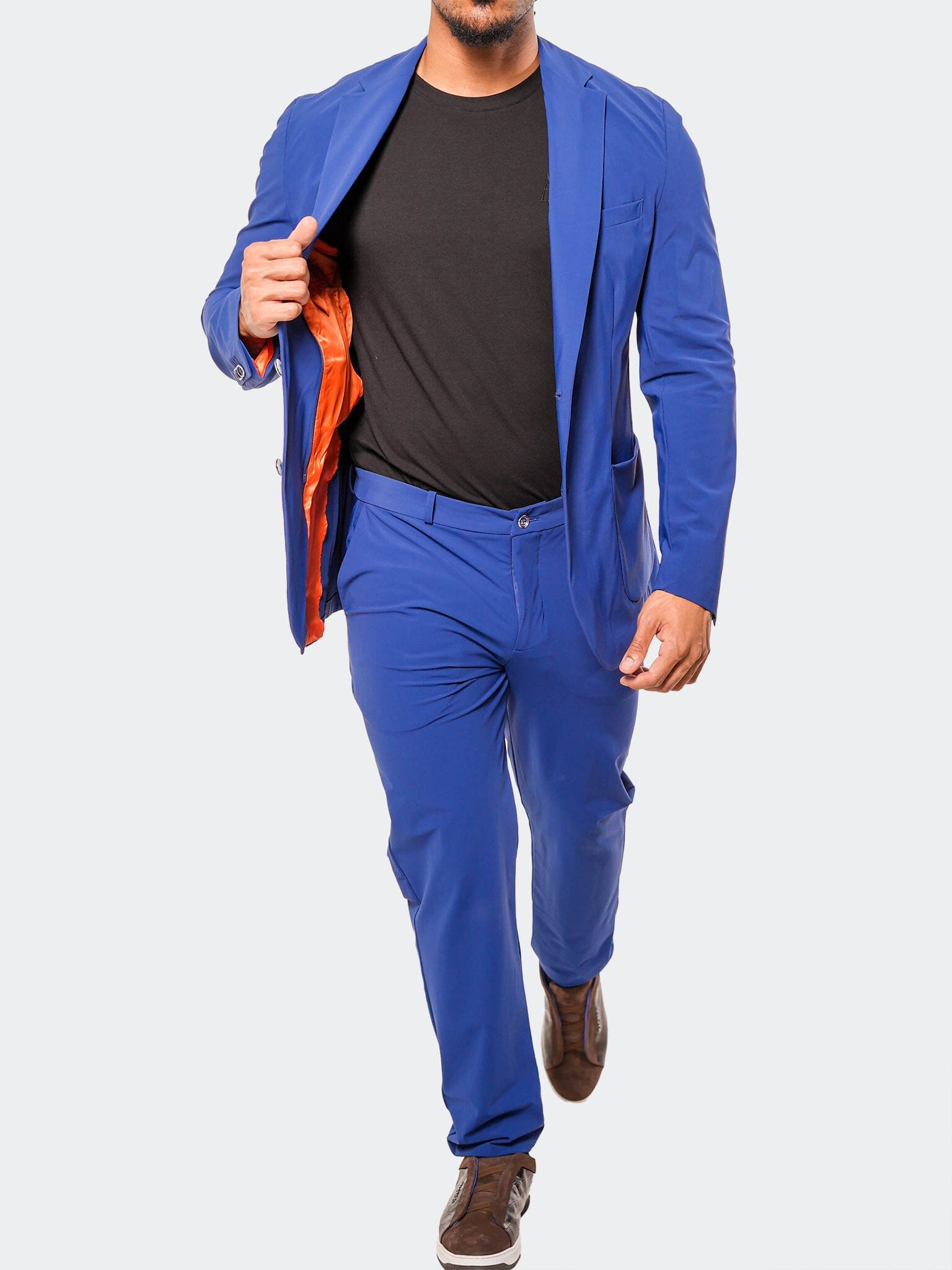 Azurite Dark Blue Suit