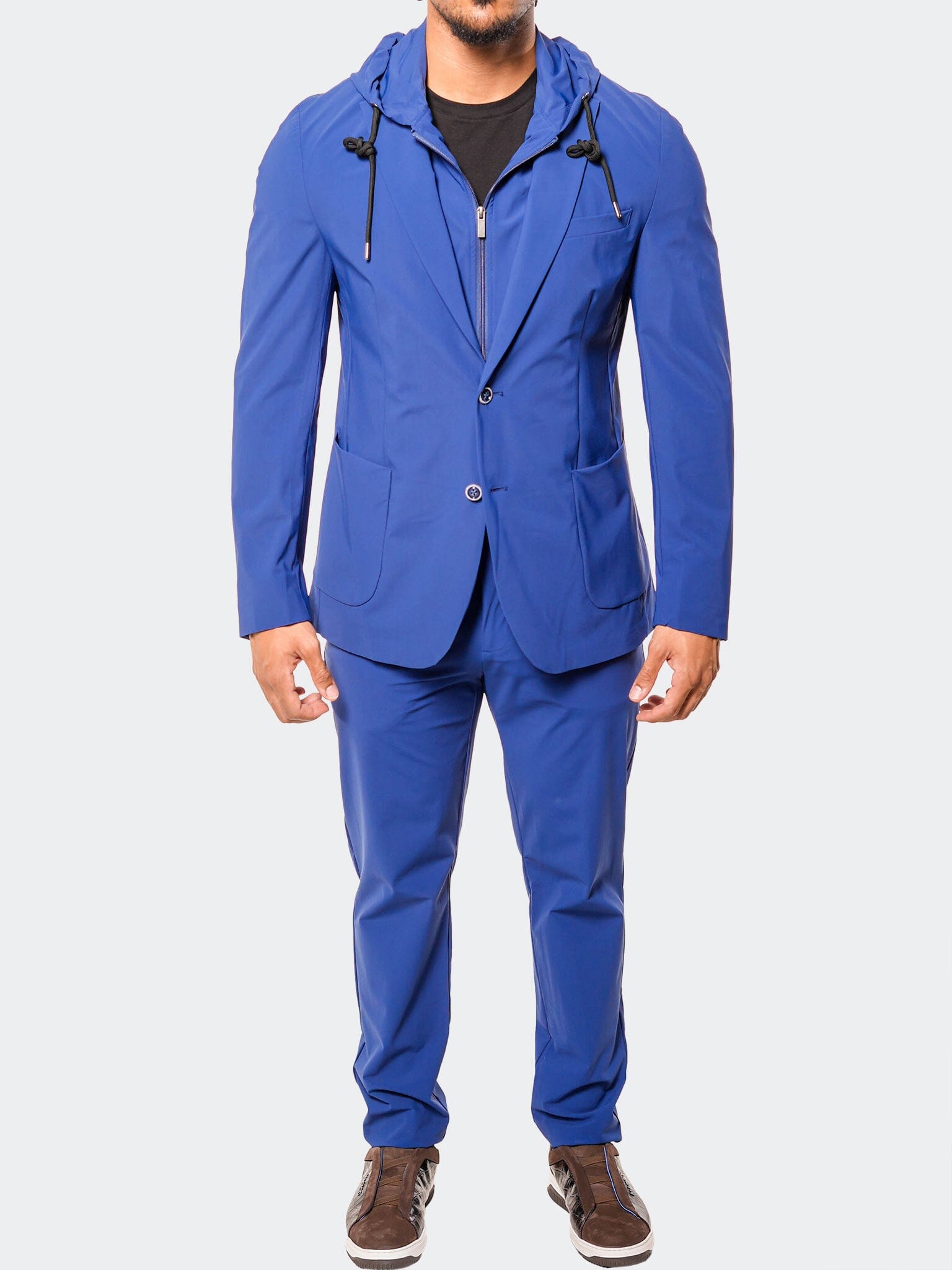 Azurite Dark Blue Suit