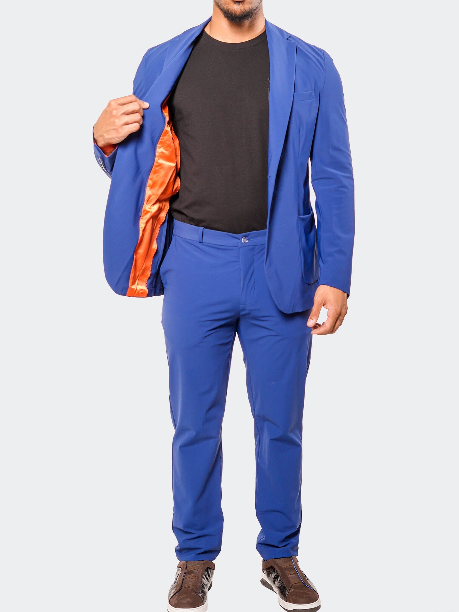Azurite Dark Blue Suit