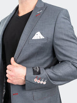 Suit BlackLabelDark Grey View-4