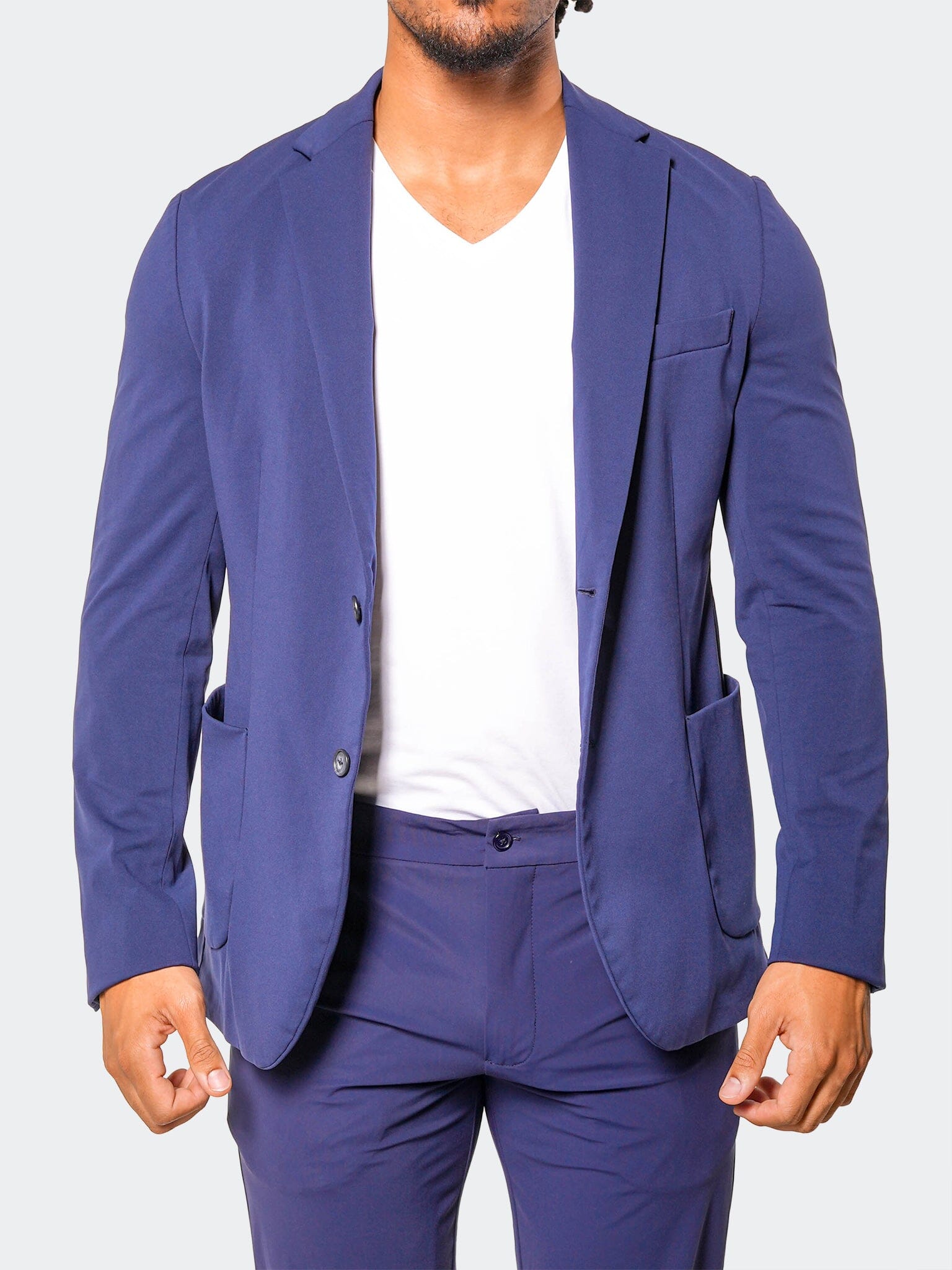 Suit Stretch Atene66 Blue
