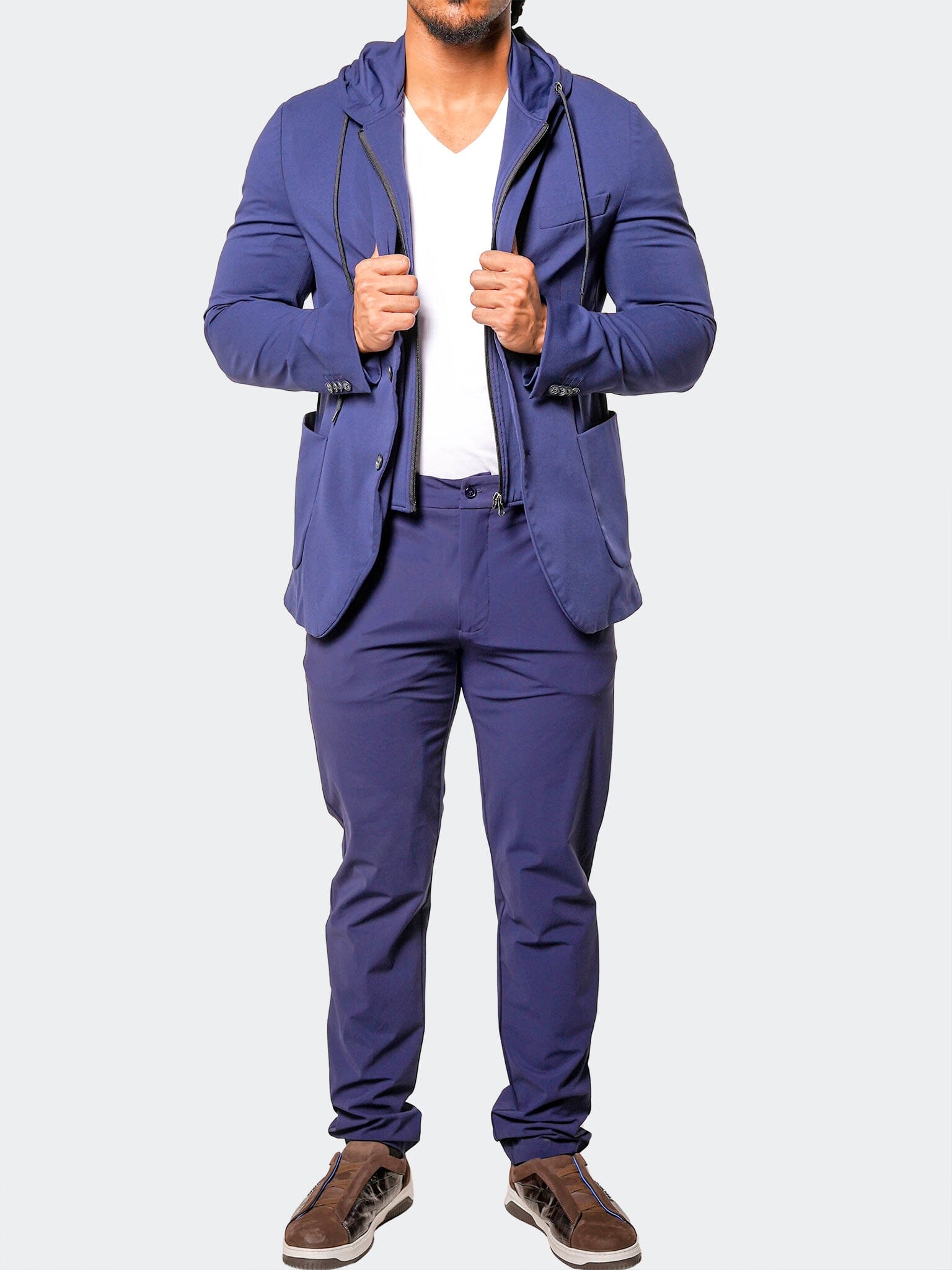 Suit Stretch Atene66 Blue