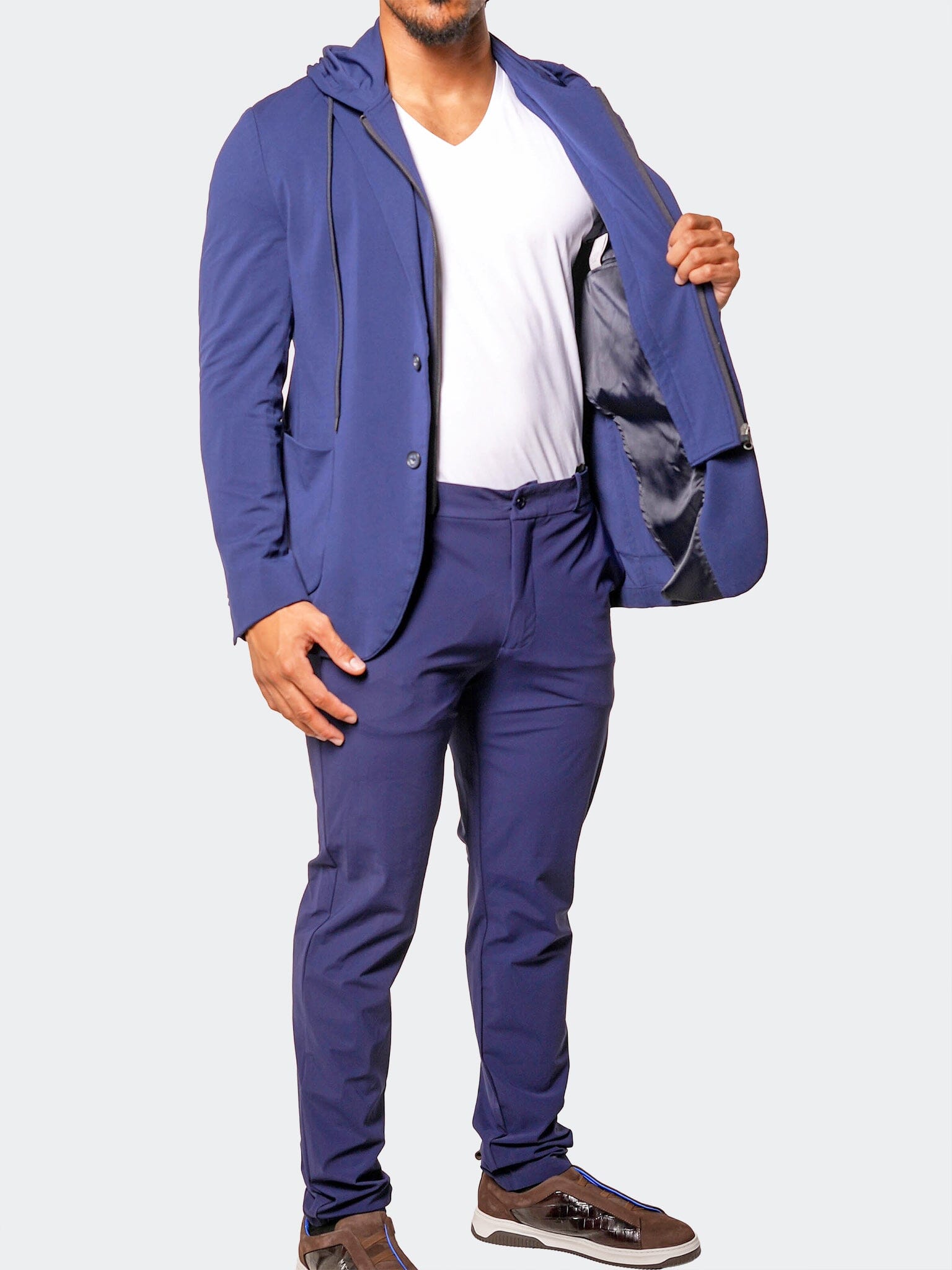 Suit Stretch Atene66 Blue