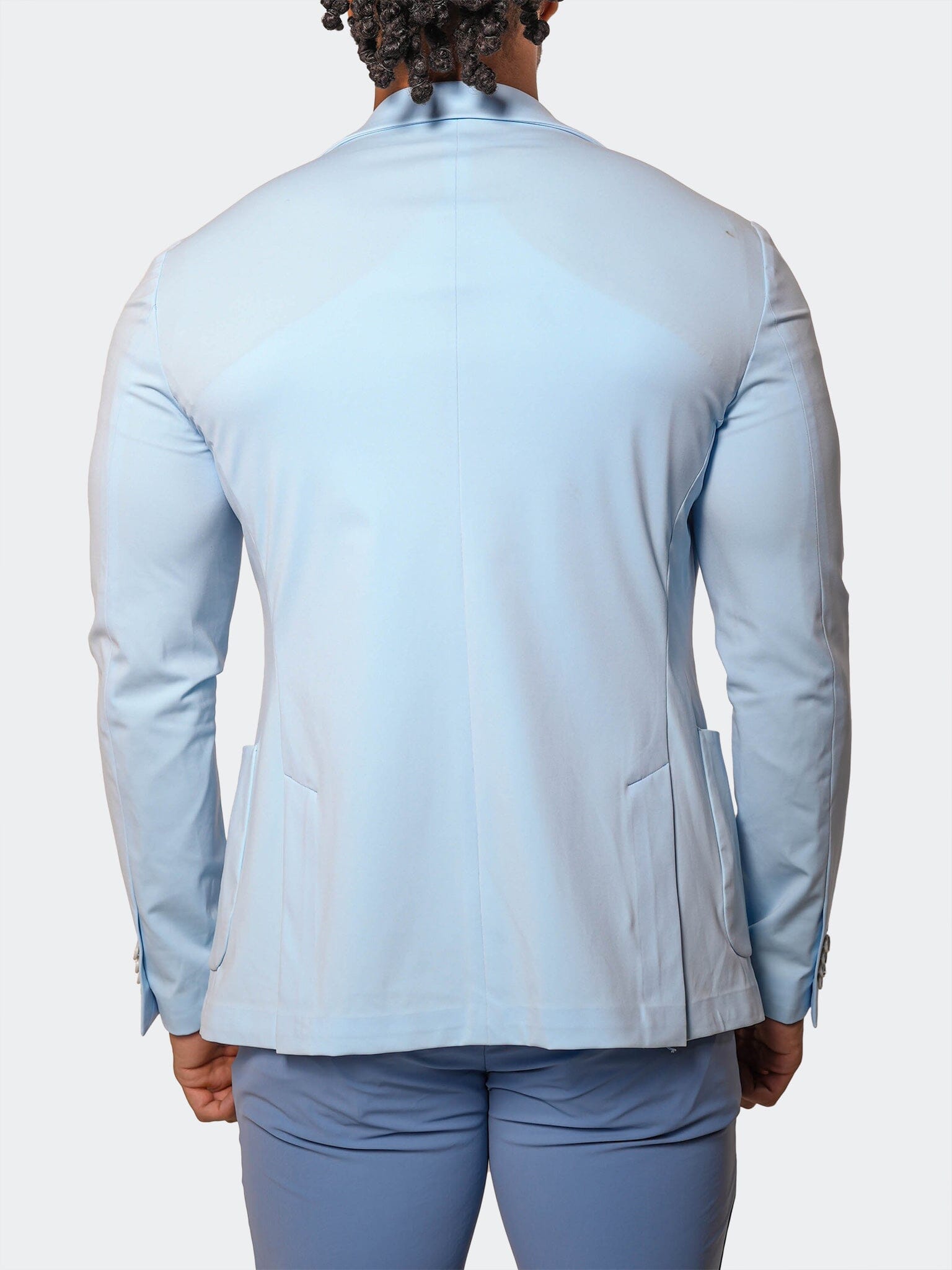 Stretch Nigelle Light Blue Suit