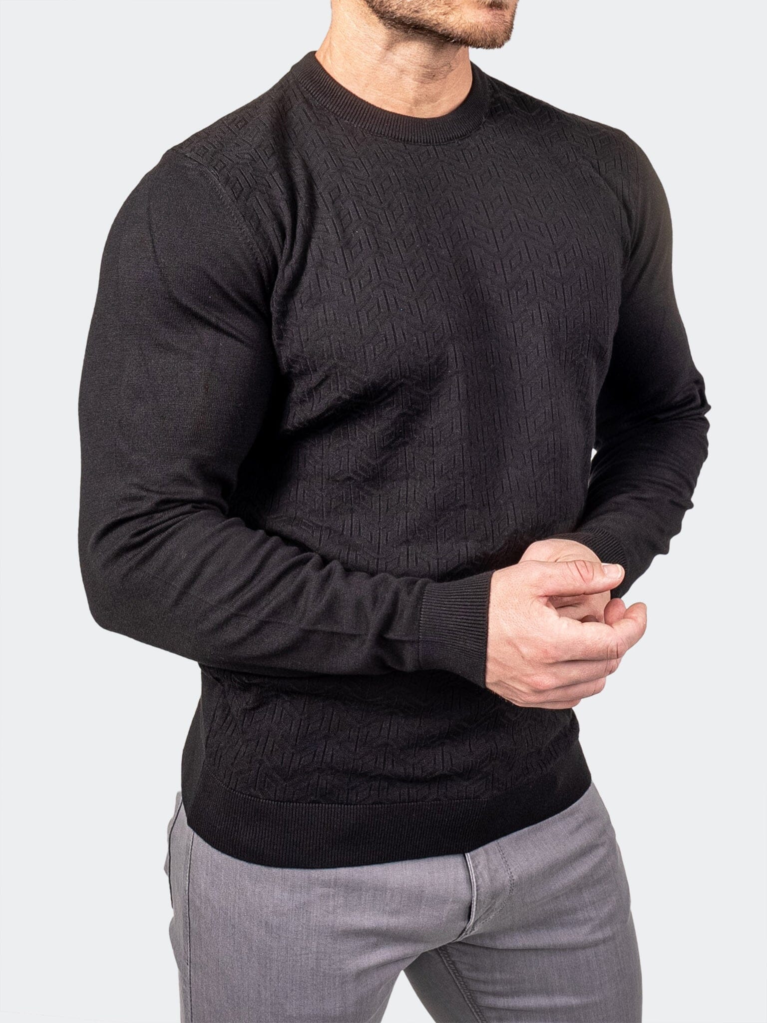 Sweater KnittedDeep Black