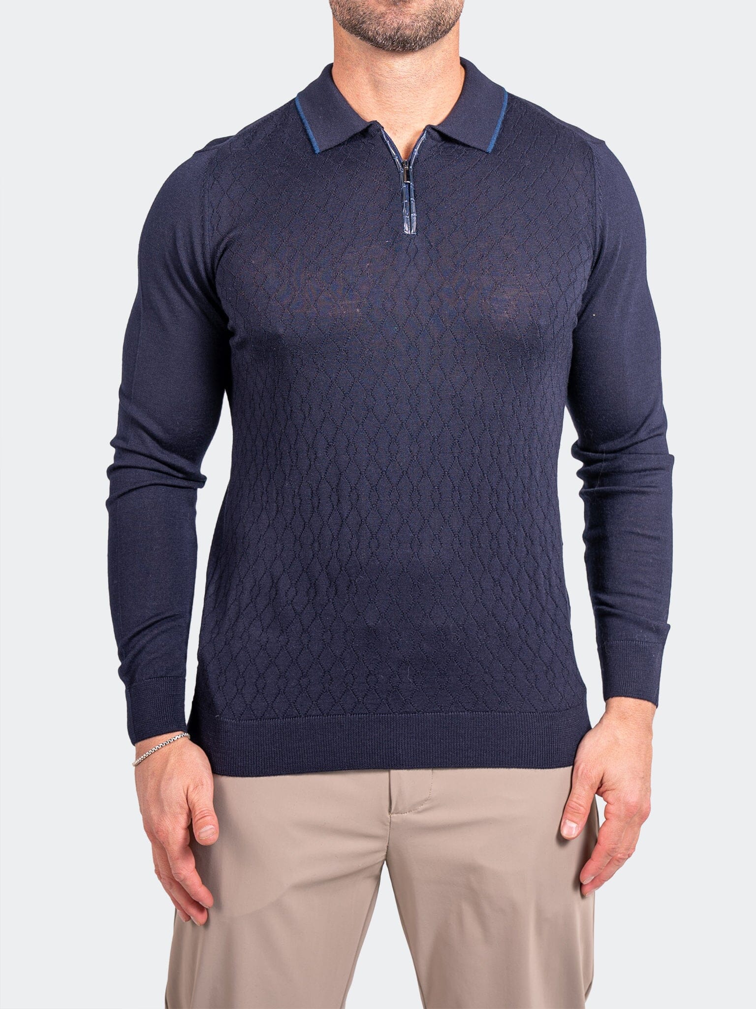 Knitted Passion Navy Sweater