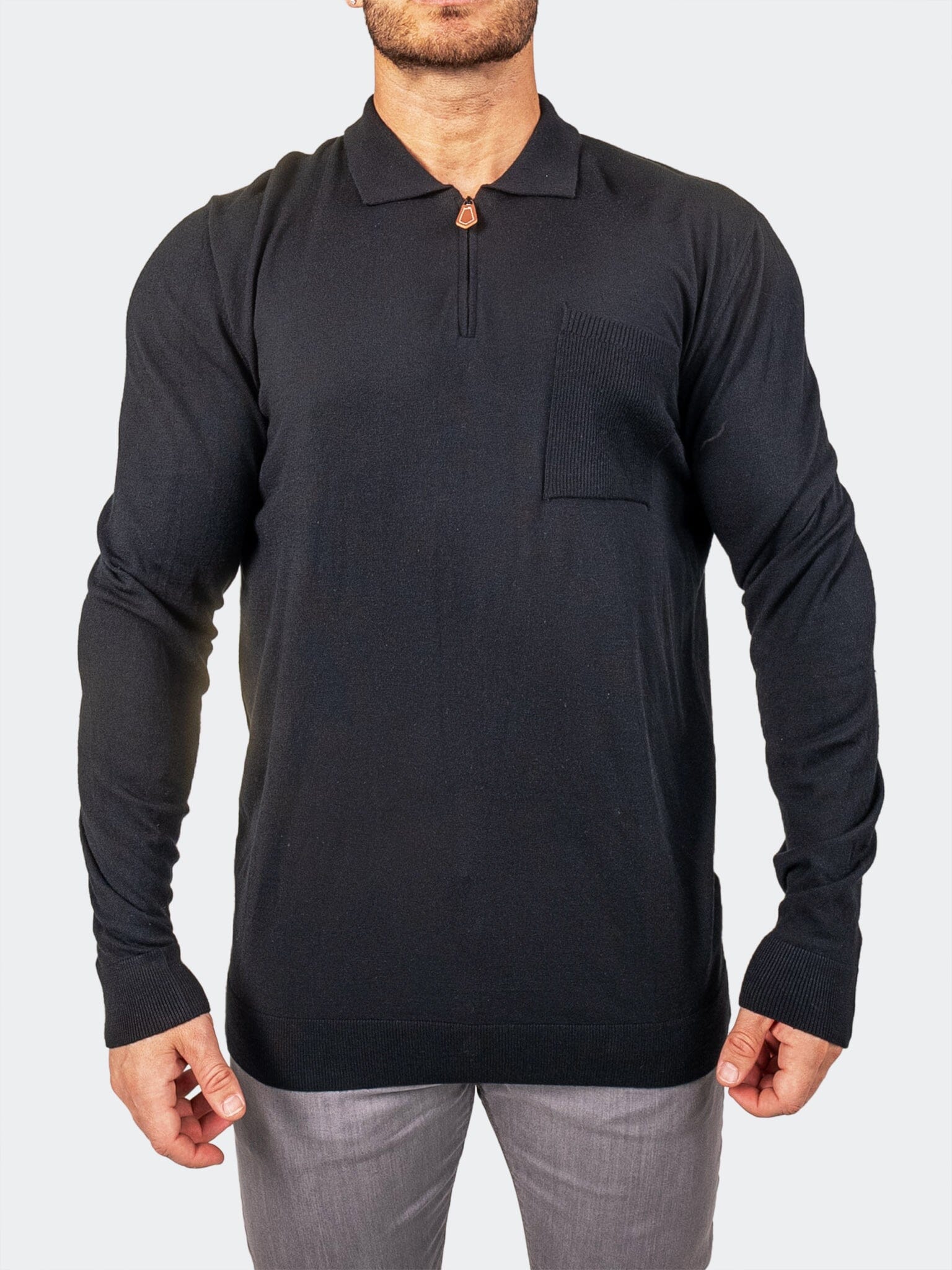 Knitted Passion Black Sweater