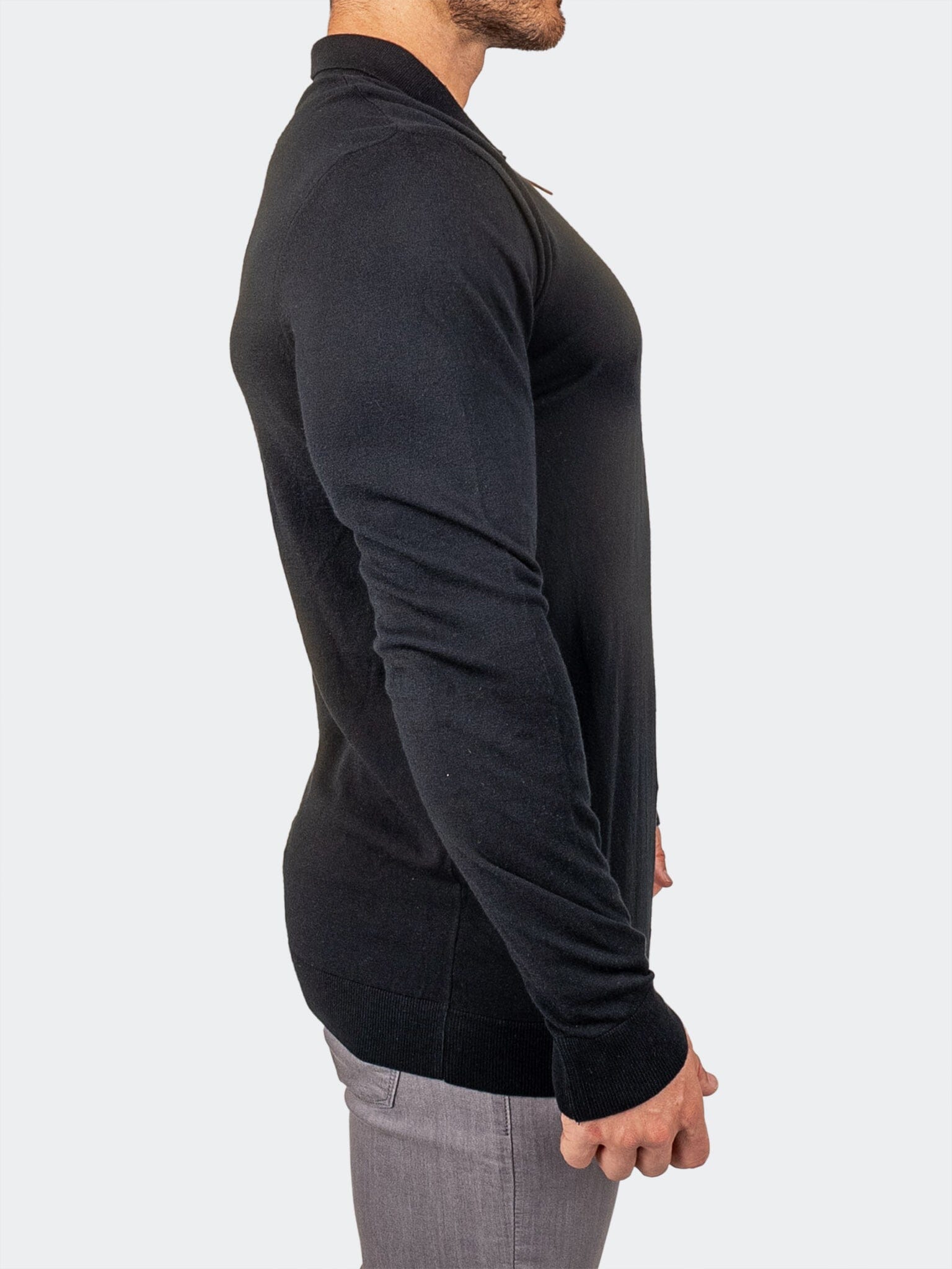 Knitted Passion Black Sweater