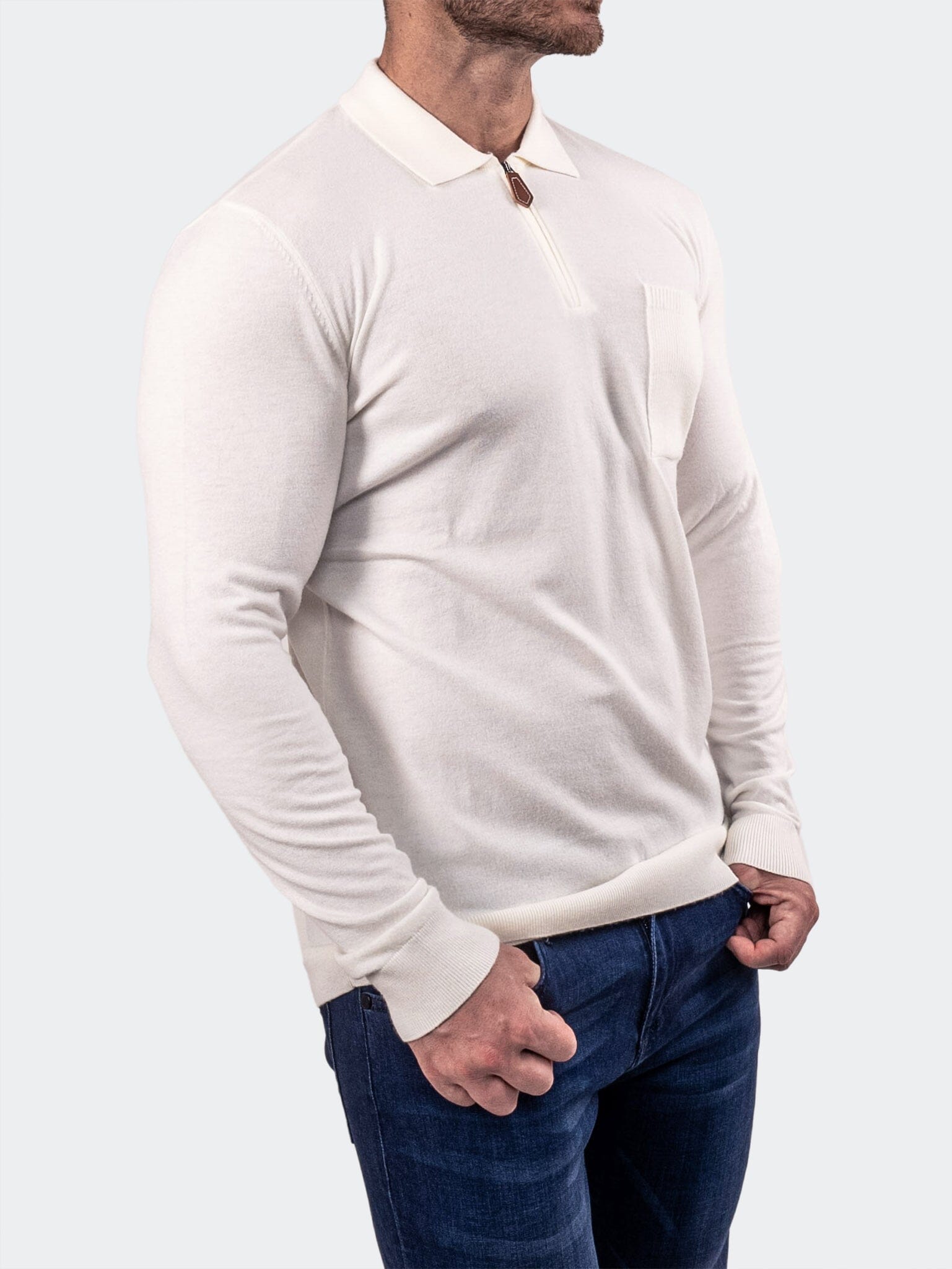 Knitted Passion White Sweater