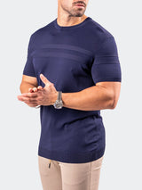 Sweater SS Denim Blue View-2