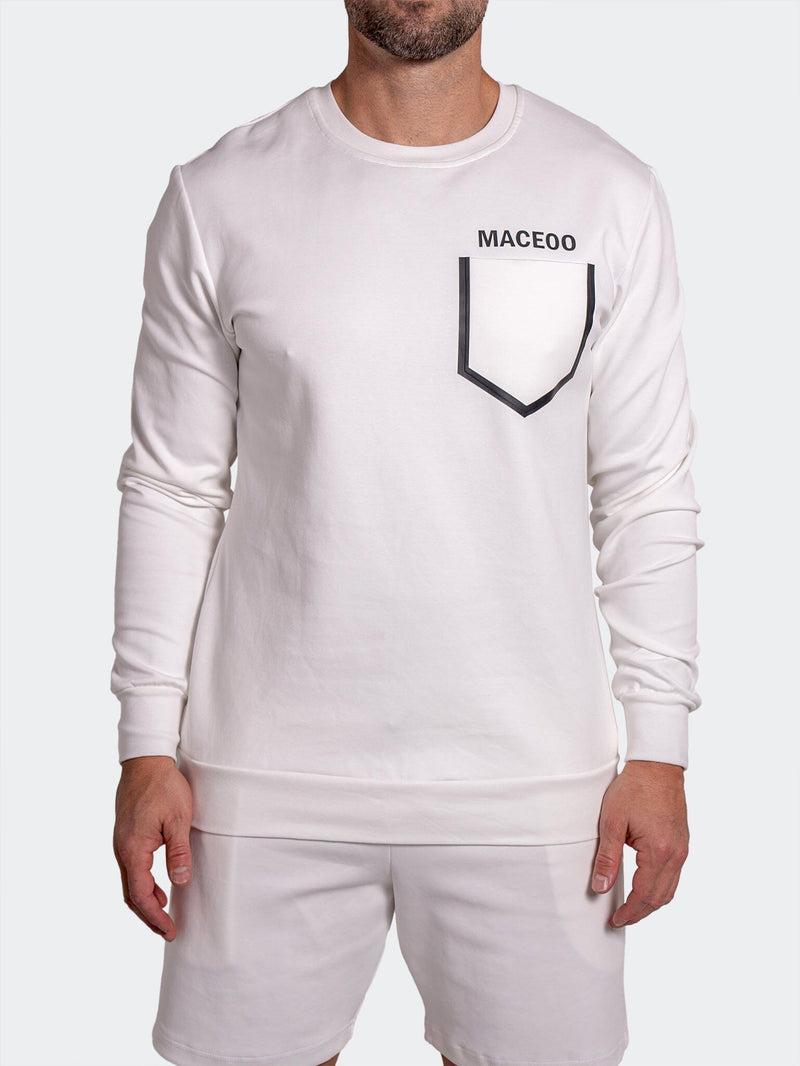 Sweater SolidPocket76 White
