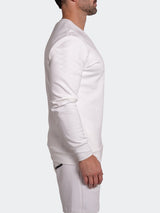 Sweater SolidPocket76 White View-4