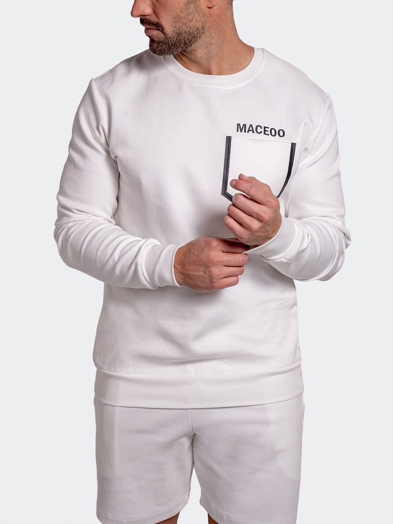 Sweater SolidPocket76 White