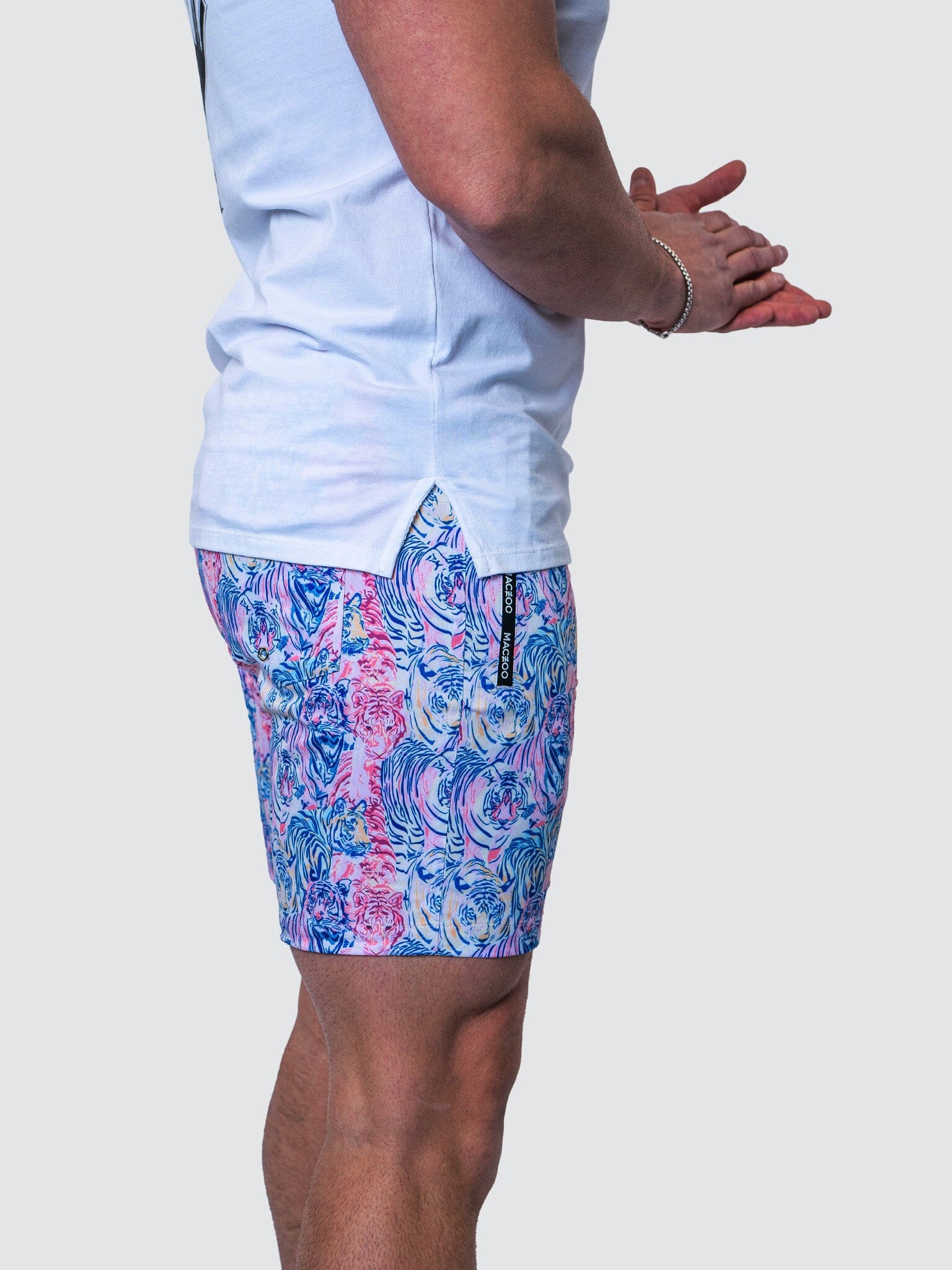 Lion Faded Tigers Swim Trunks