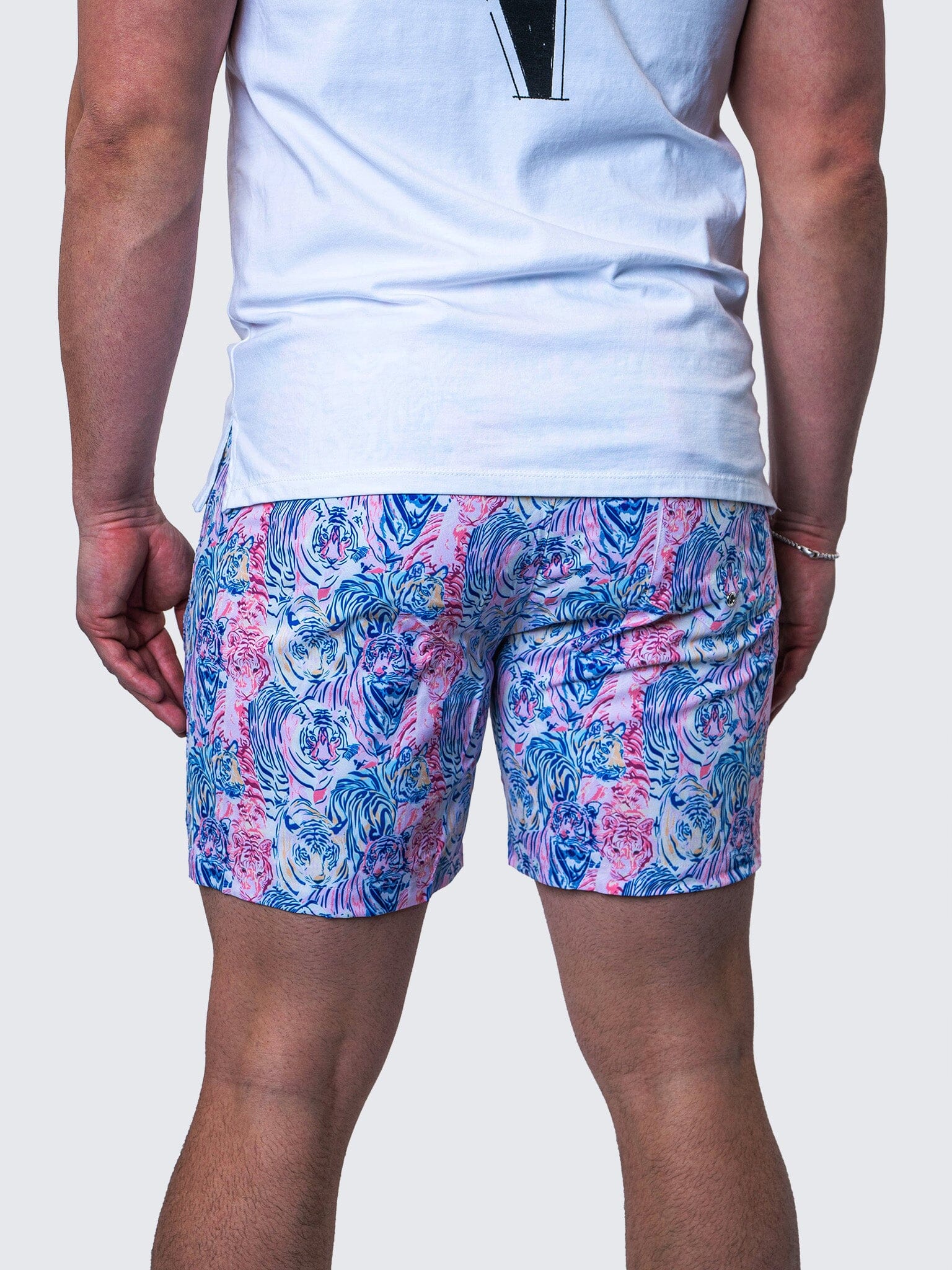 Lion Faded Tigers Swim Trunks