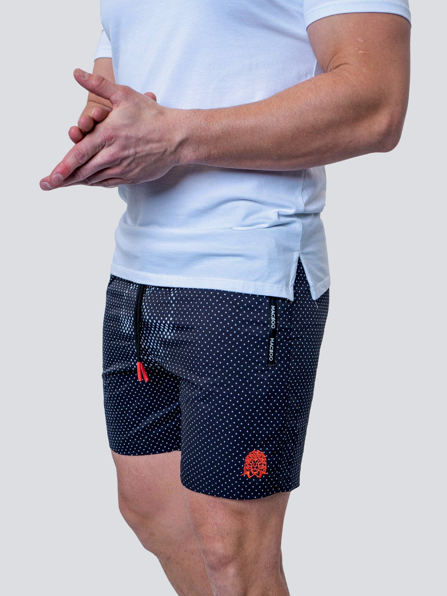 Lion FunkySkull Black Swim Shorts