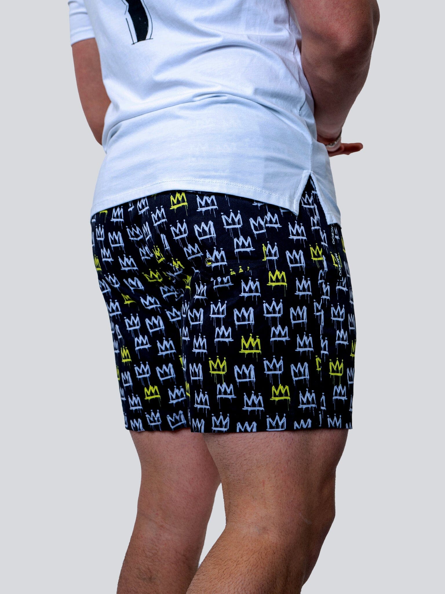 Lion King Black Swim Trunks