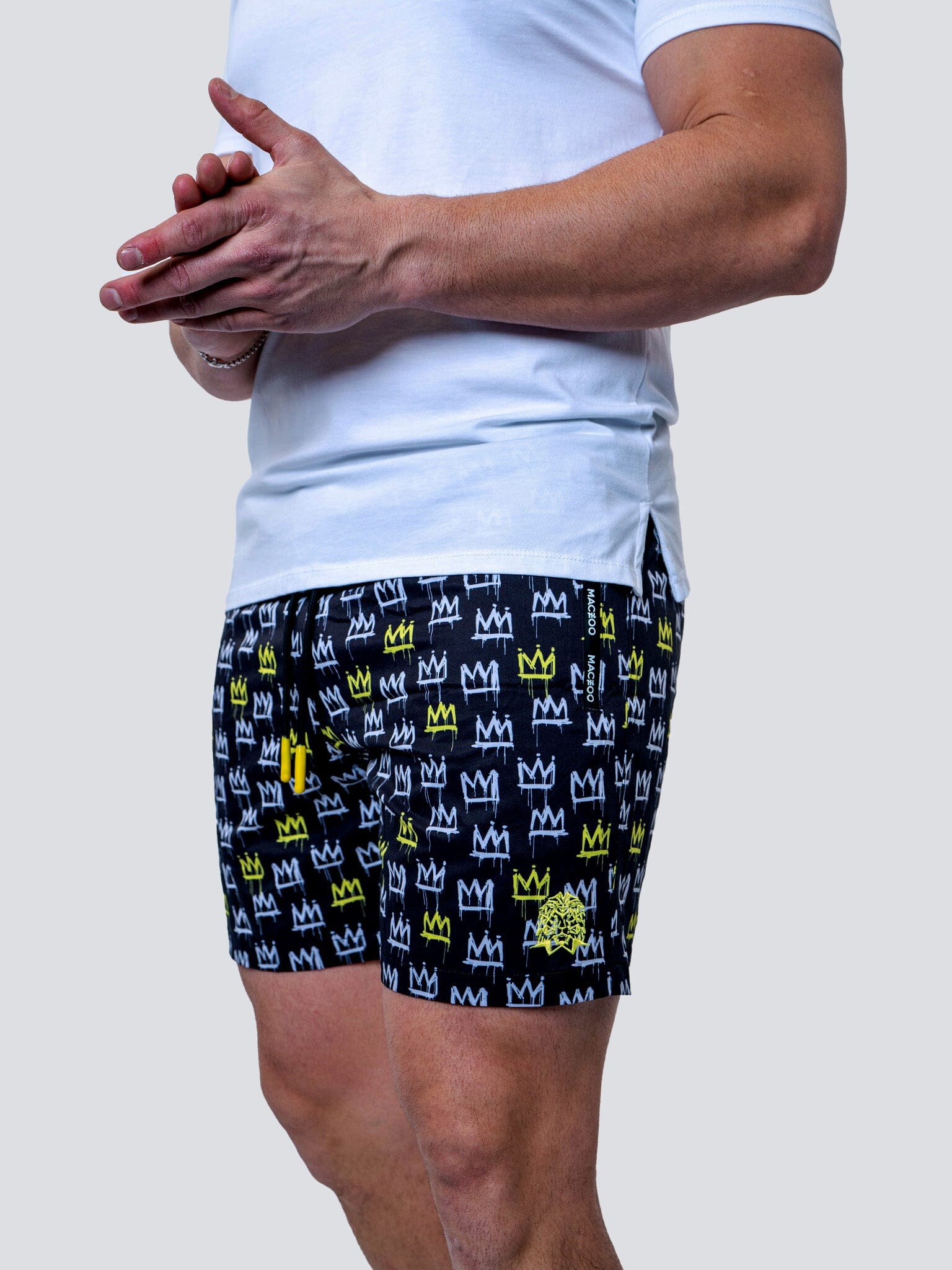 Lion King Black Swim Trunks
