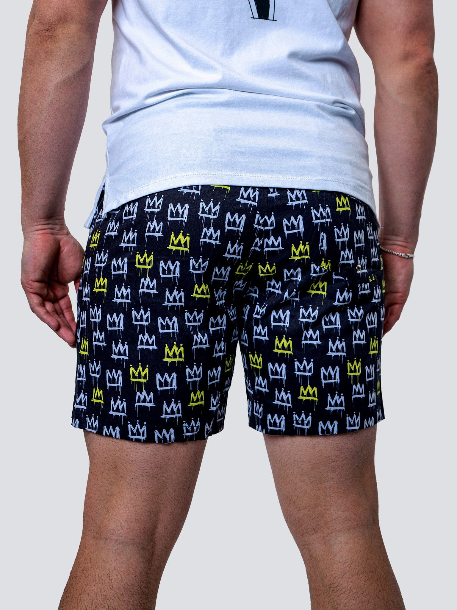 Lion King Black Swim Trunks