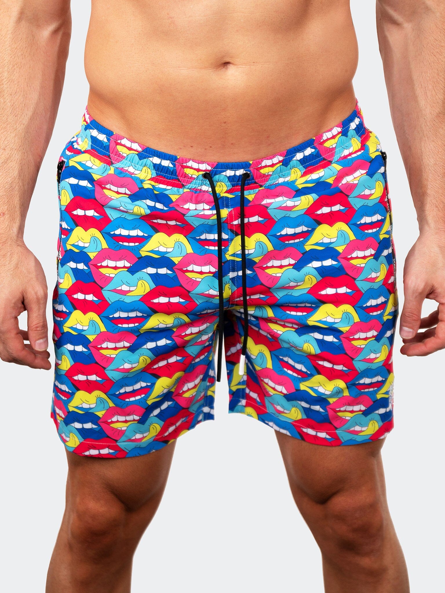 Lion Lips Multi Swim Shorts