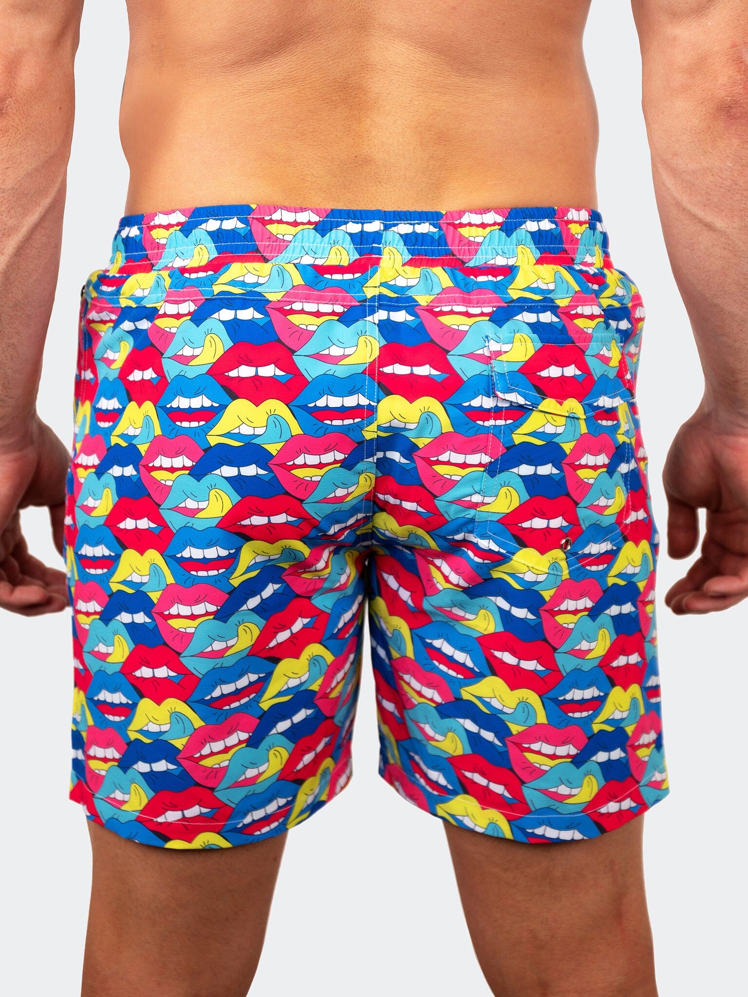 Lion Lips Multi Swim Shorts