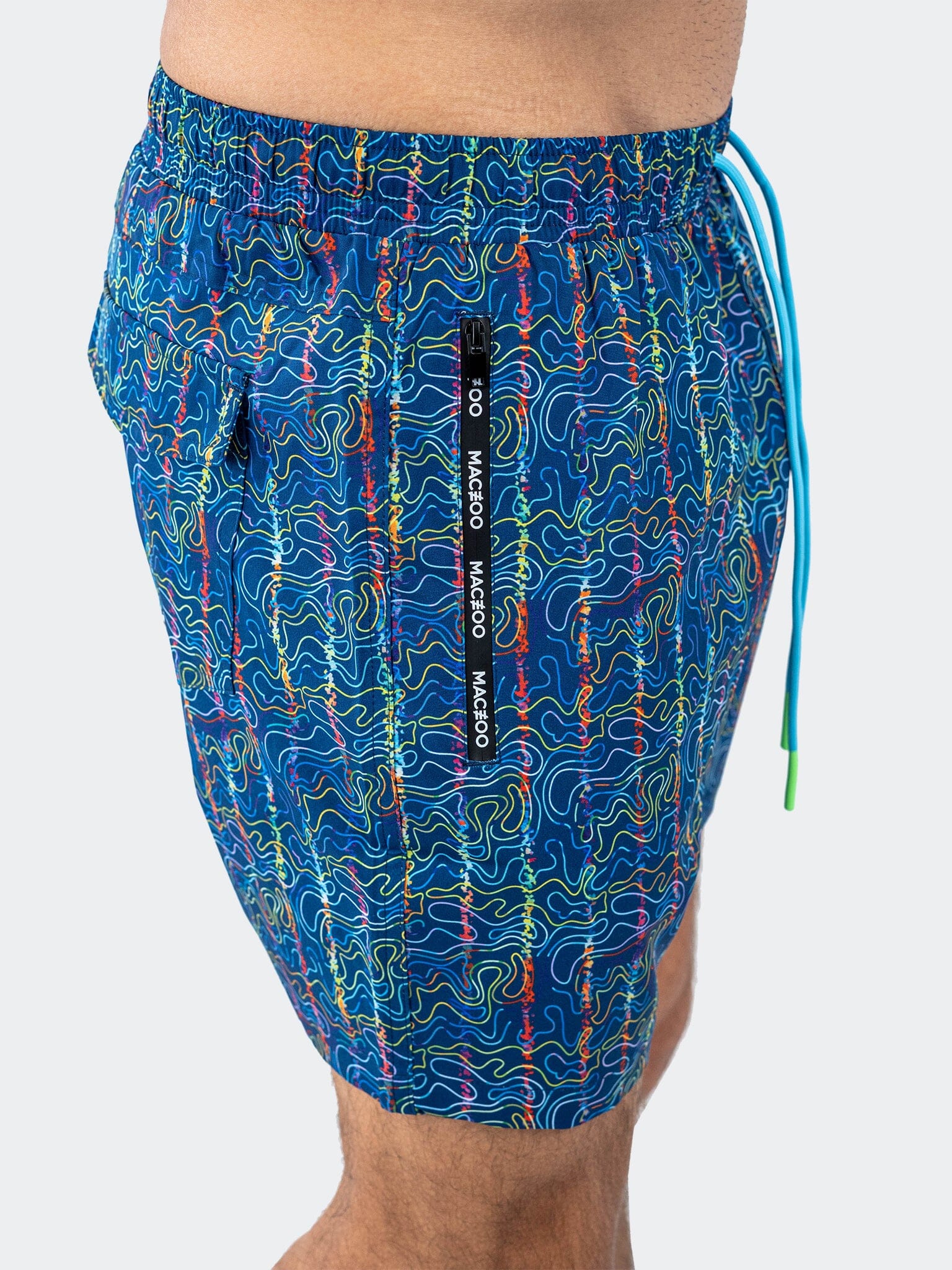 Lion OilSlick Blue Swim Shorts
