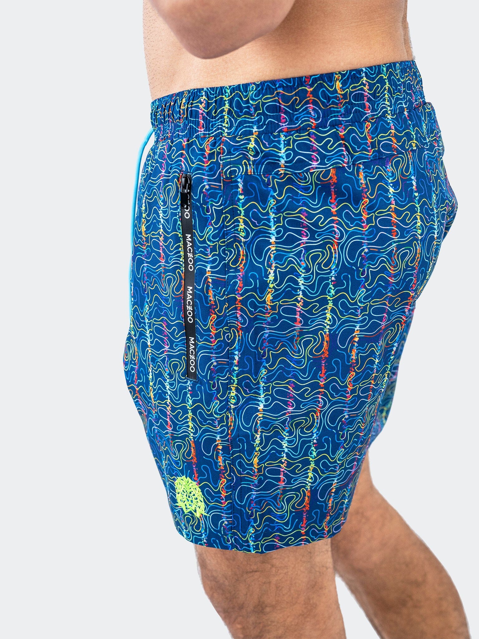 Lion OilSlick Blue Swim Shorts