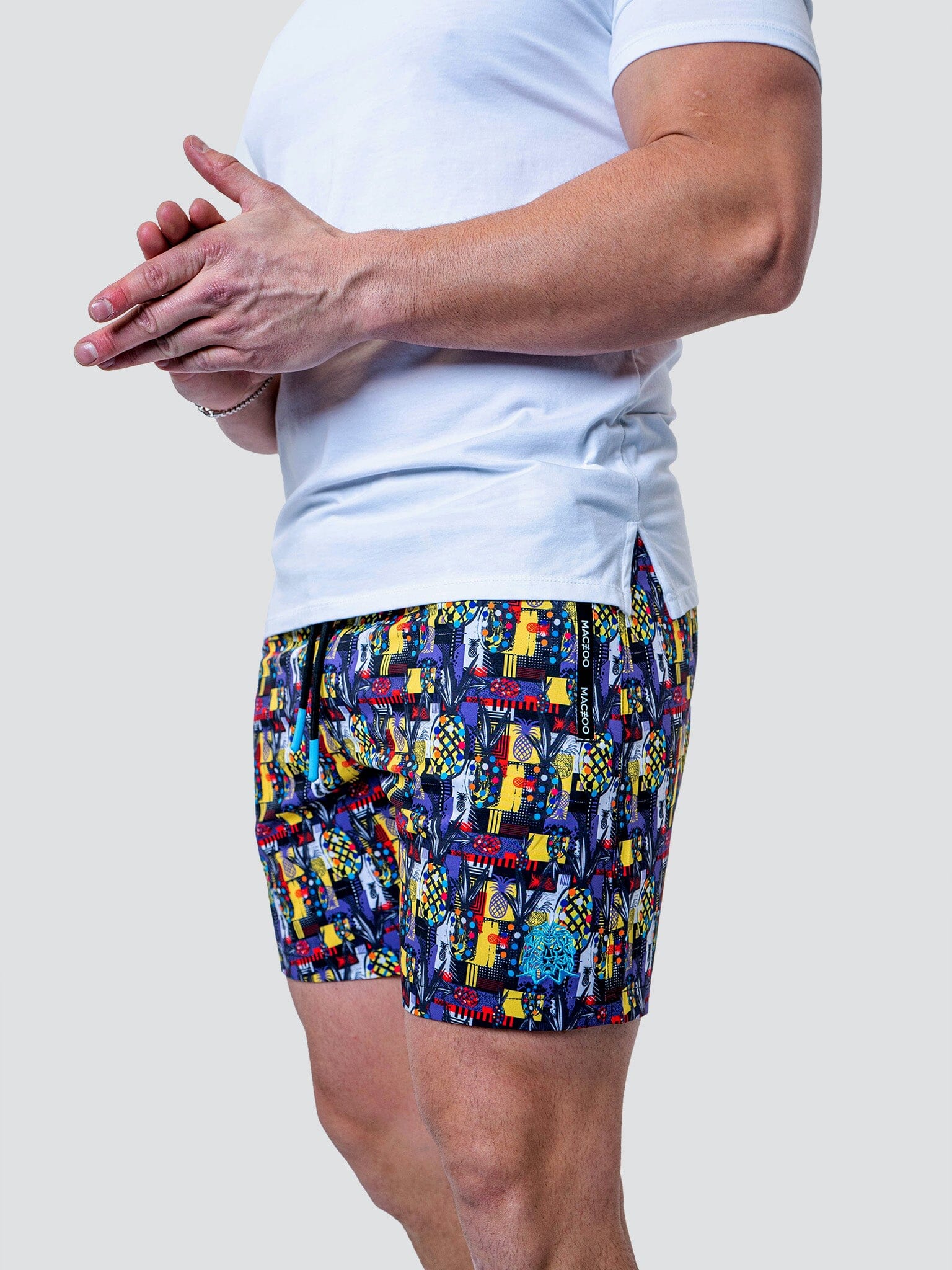 Lion Pineapple Multi Swim Shorts