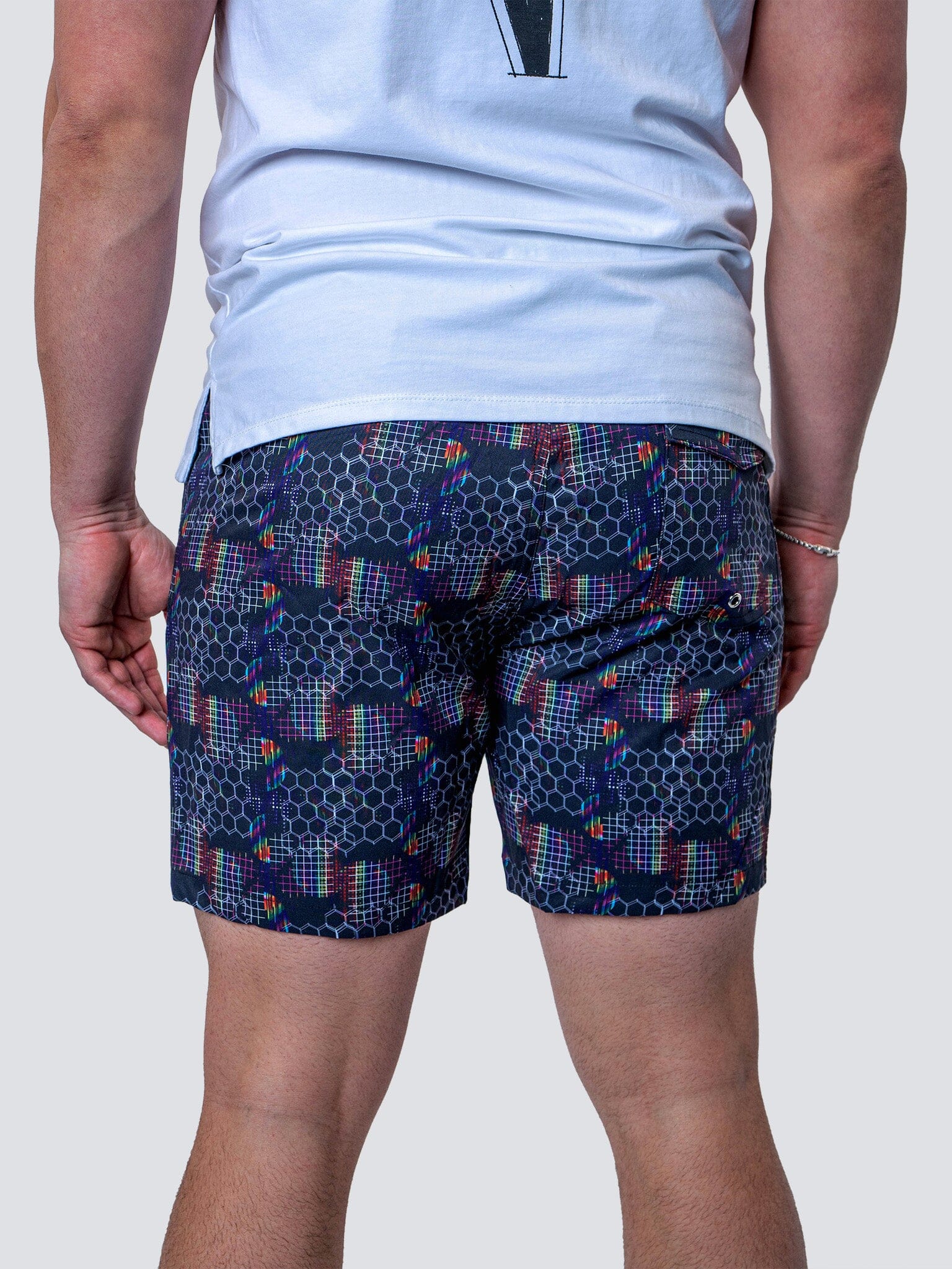 Lion Prism Black Swim Shorts