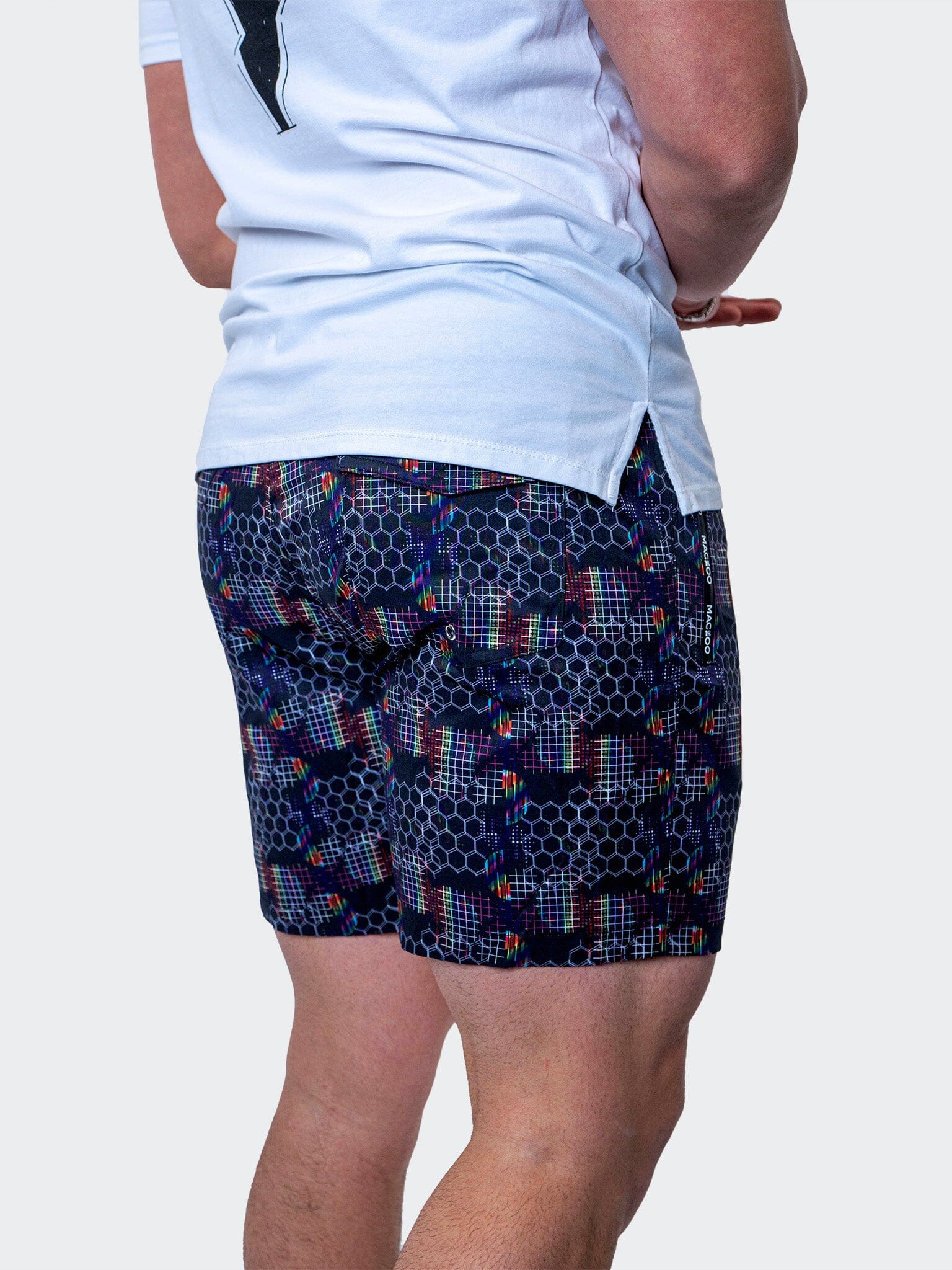 Lion Prism Black Swim Shorts