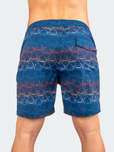 Swim LionSharkWave Blue View-5