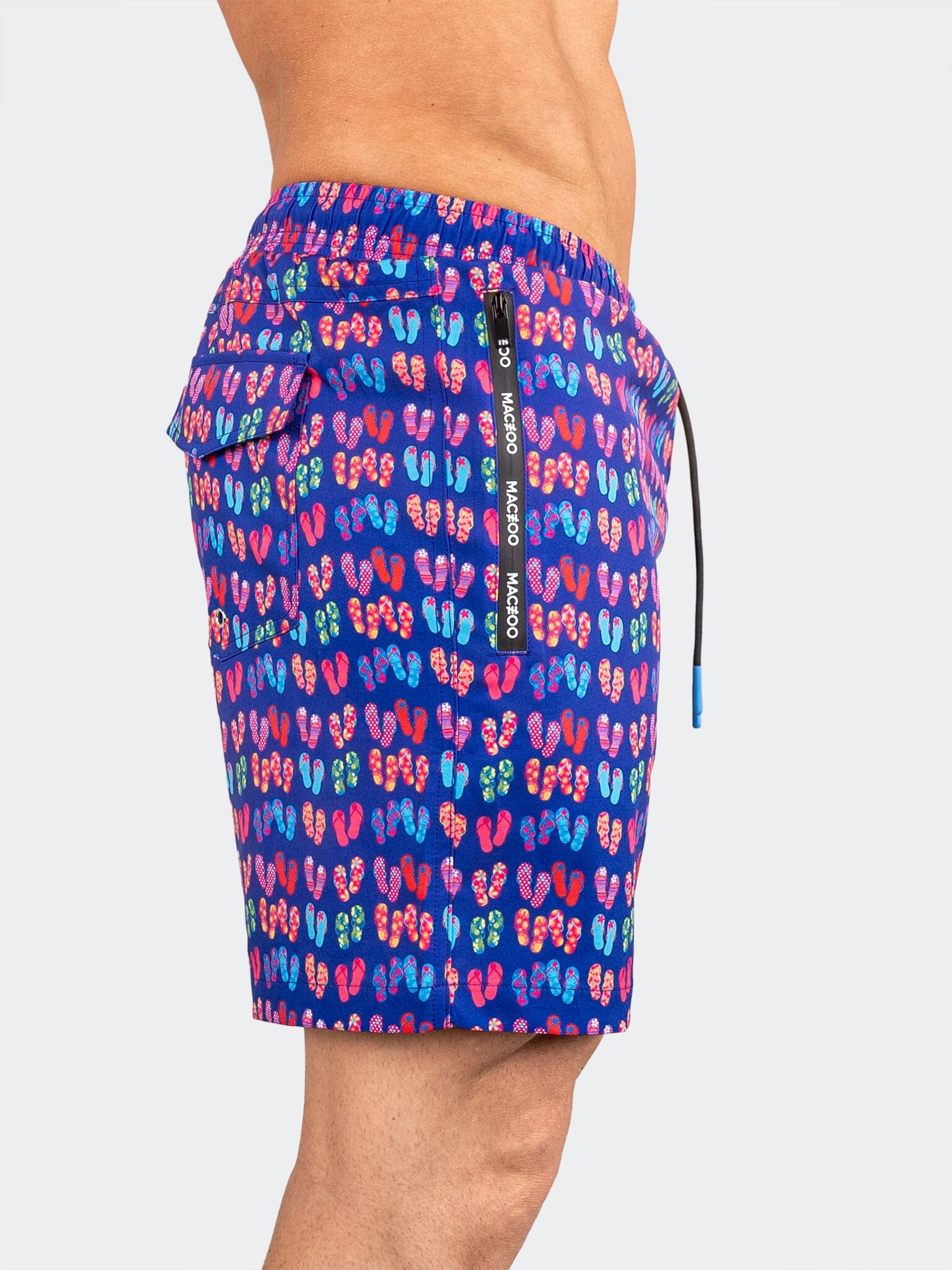 Lion Thong Blue Swim Shorts