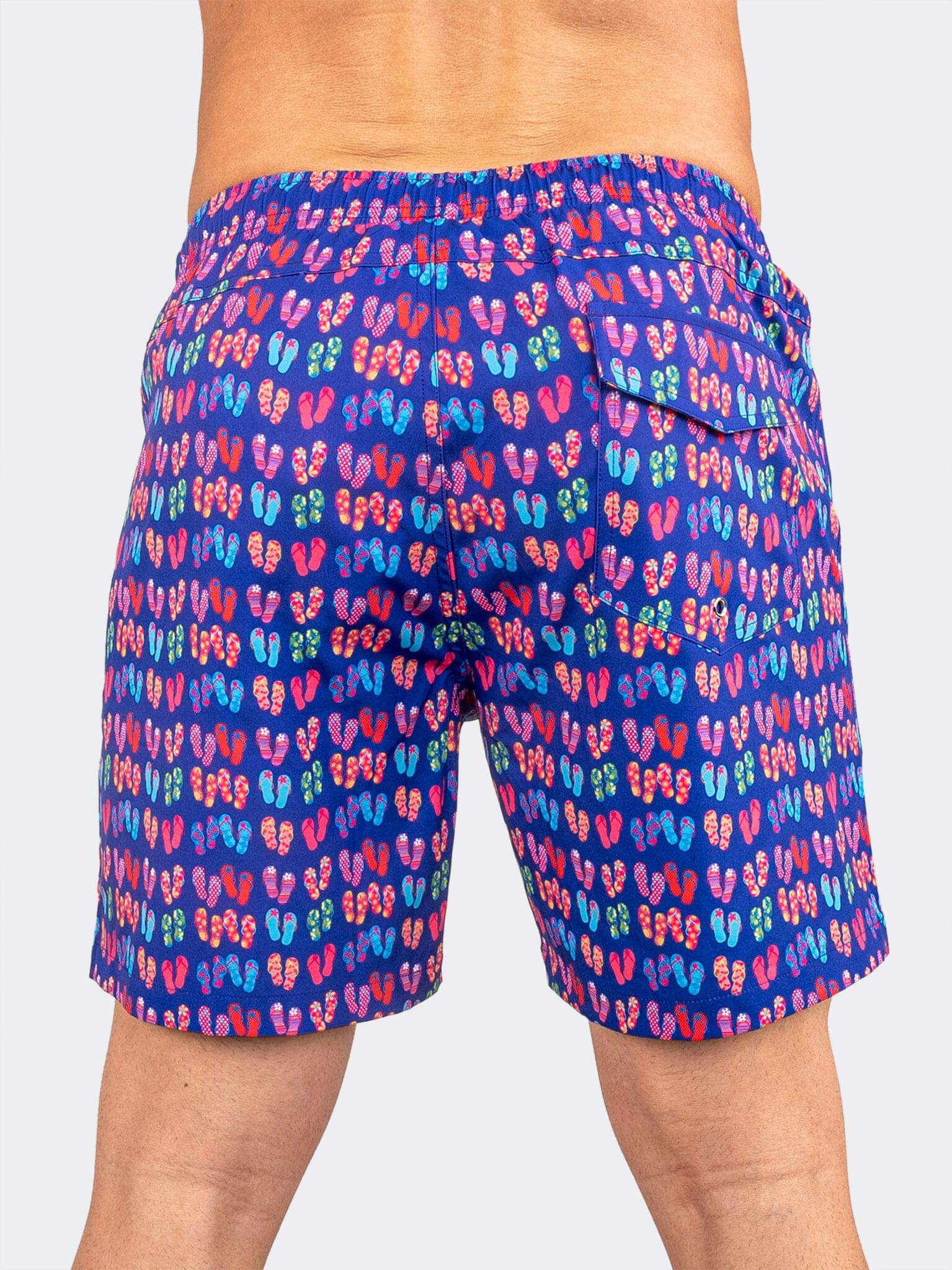 Lion Thong Blue Swim Shorts