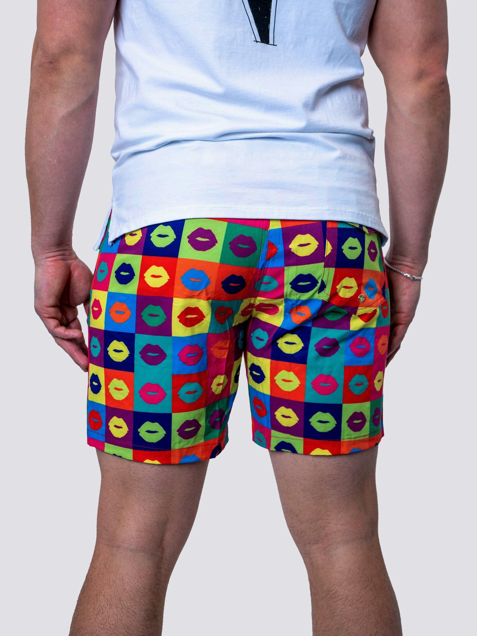 Lion Warhol Multi Swim Trunks