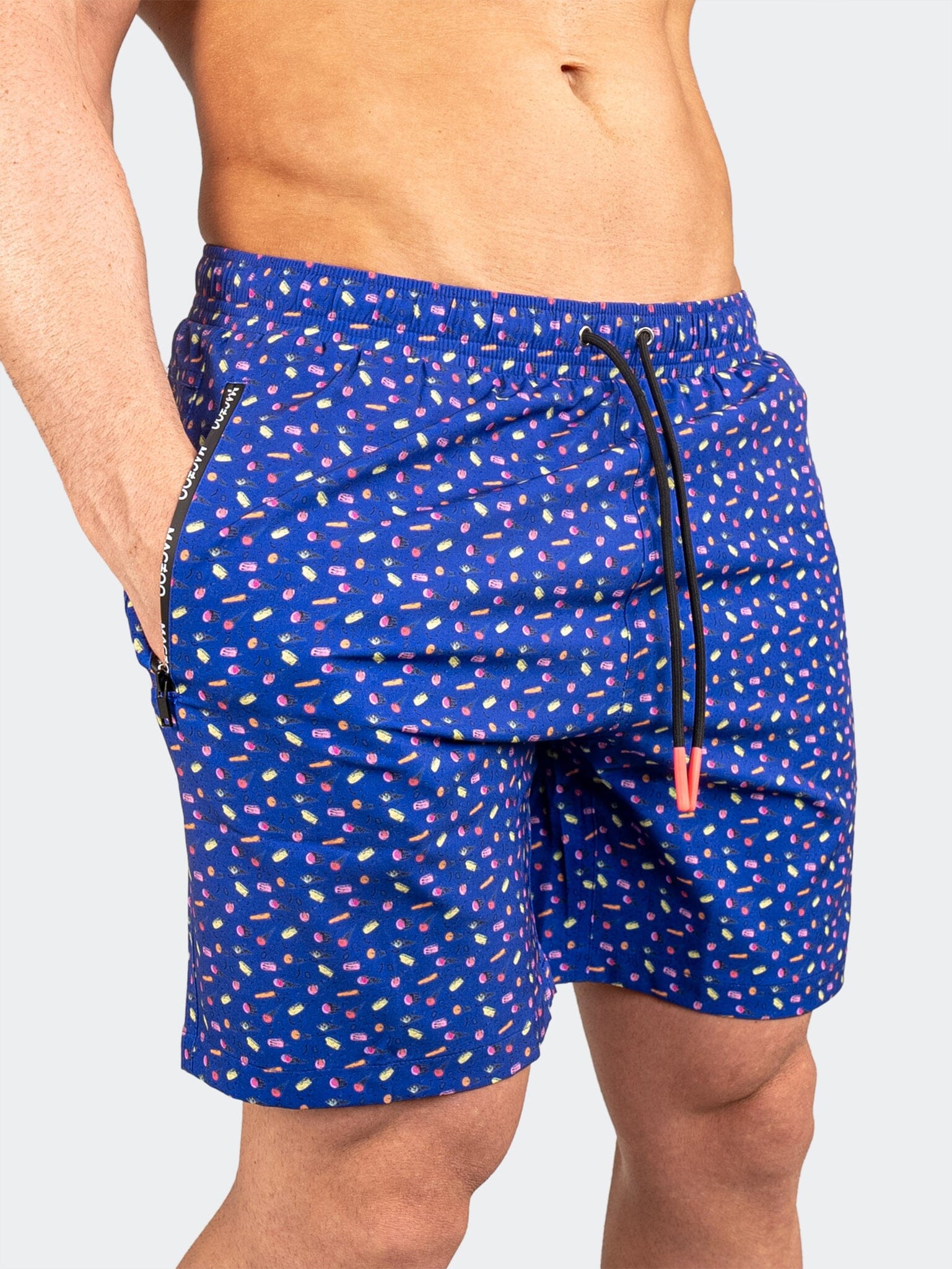 Lion Cone Blue Swim Shorts