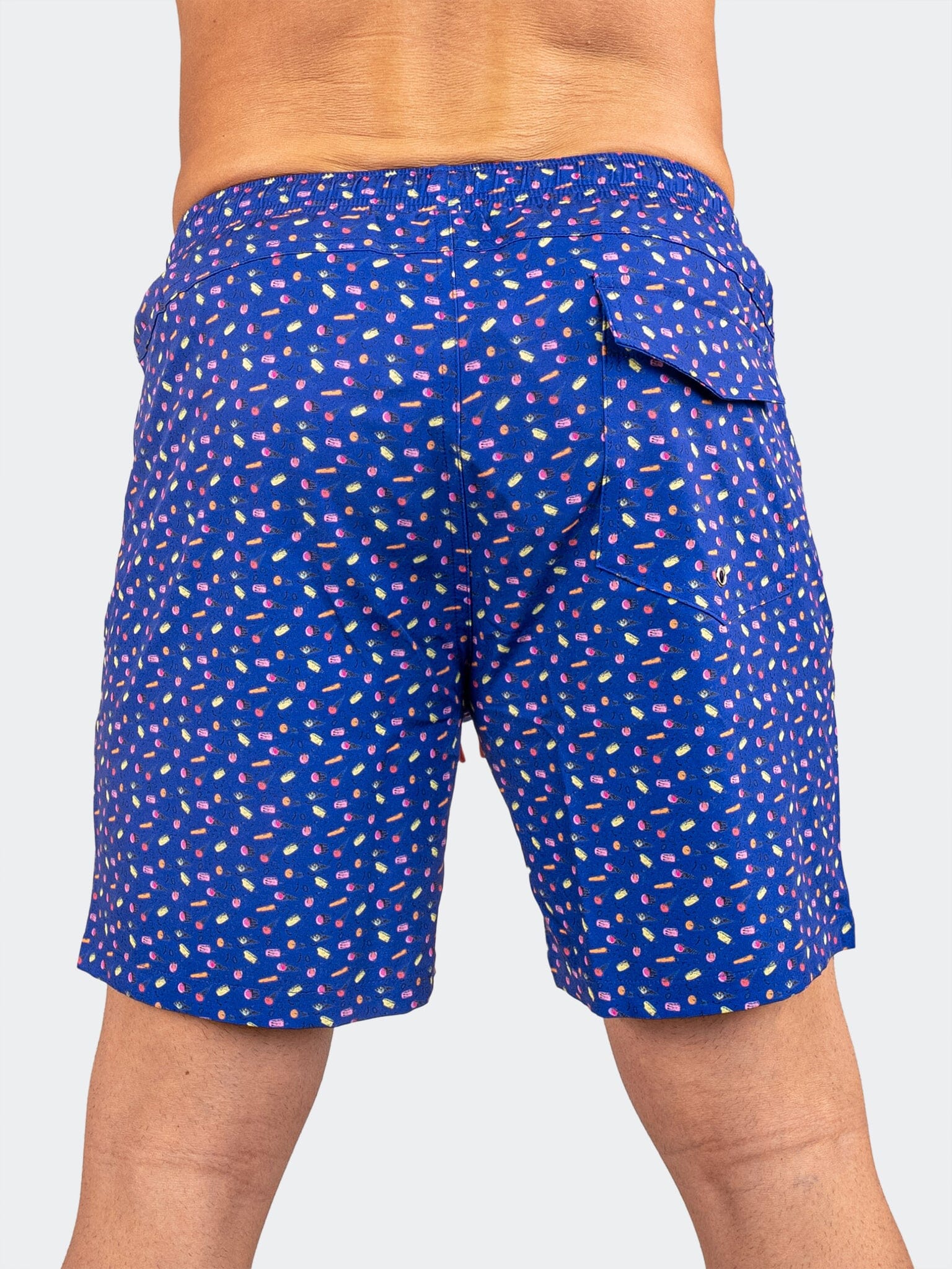 Lion Cone Blue Swim Shorts