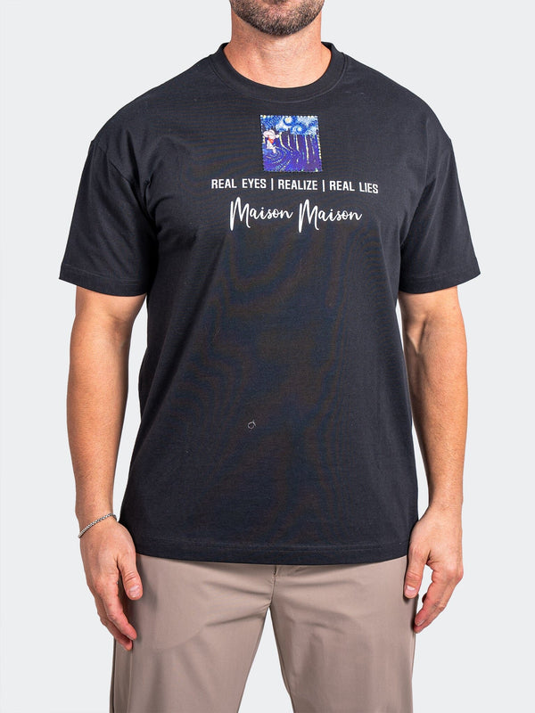 Tee AscensionEyes0096 Black