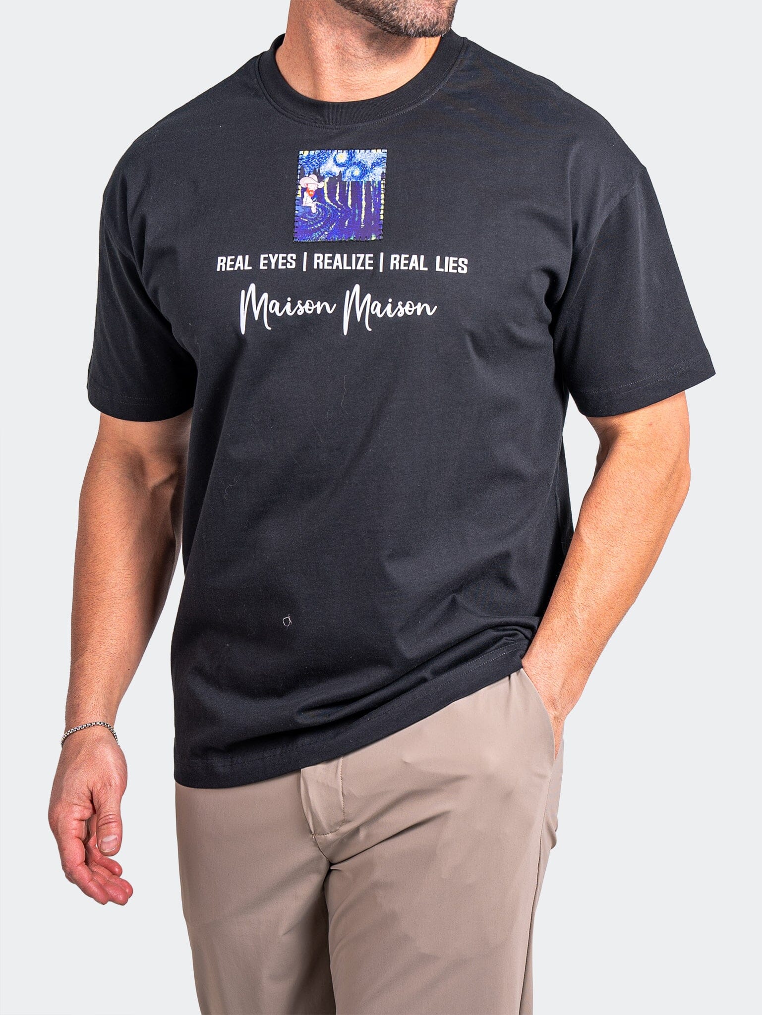 Tee AscensionEyes0096 Black